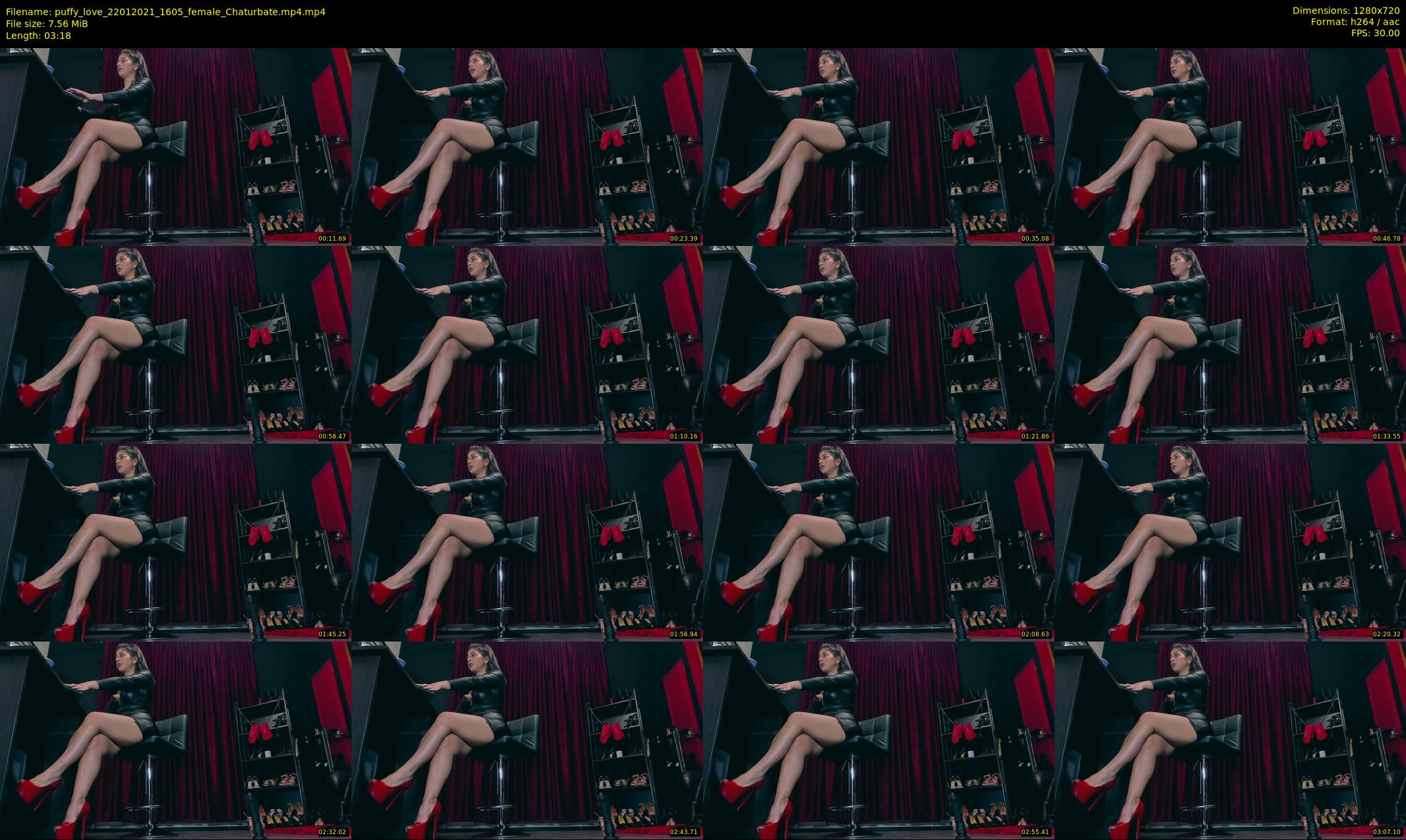 puffy_love — 4 minute Chaturbate female cam show recording, 720p, Jan 22, 2021