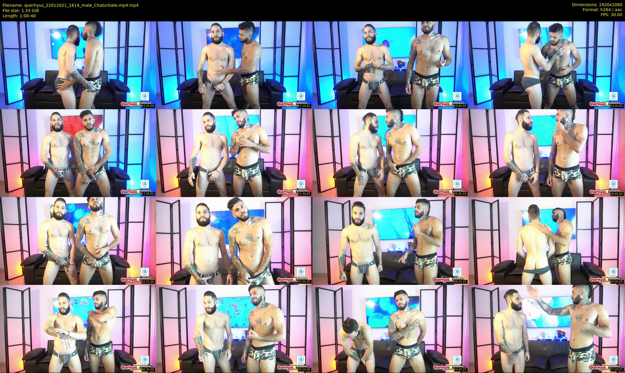 querhyus — 61 minute Chaturbate male cam show recording, 1080p, Jan 22, 2021