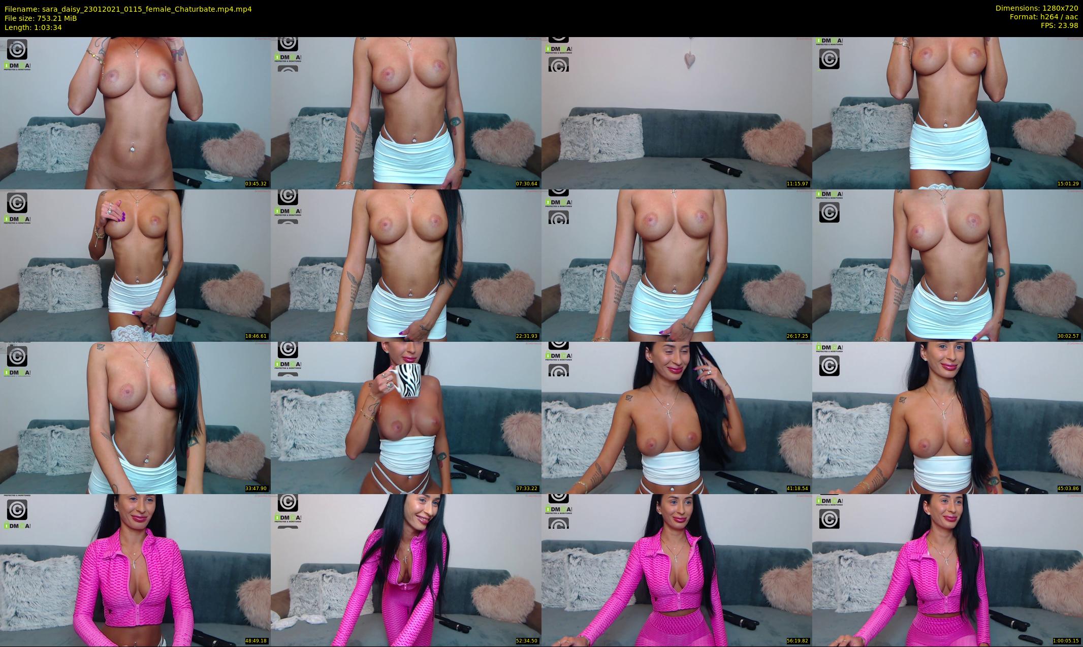 sara_daisy — 64 minute Chaturbate female cam show recording, 720p, Jan 23, 2021