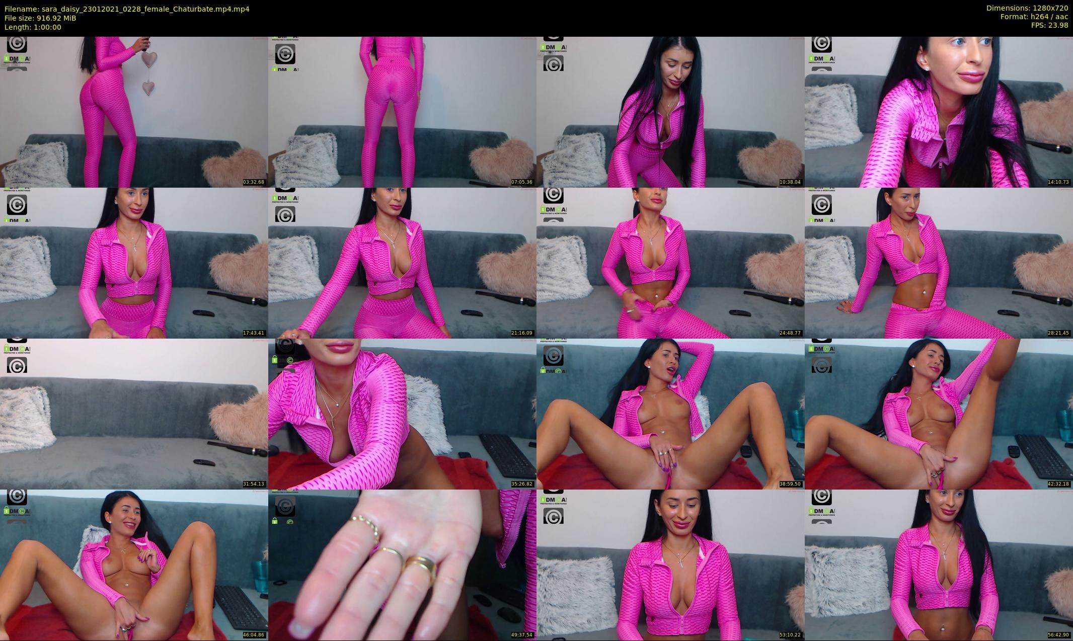 sara_daisy — 60 minute Chaturbate female cam show recording, 720p, Jan 23, 2021