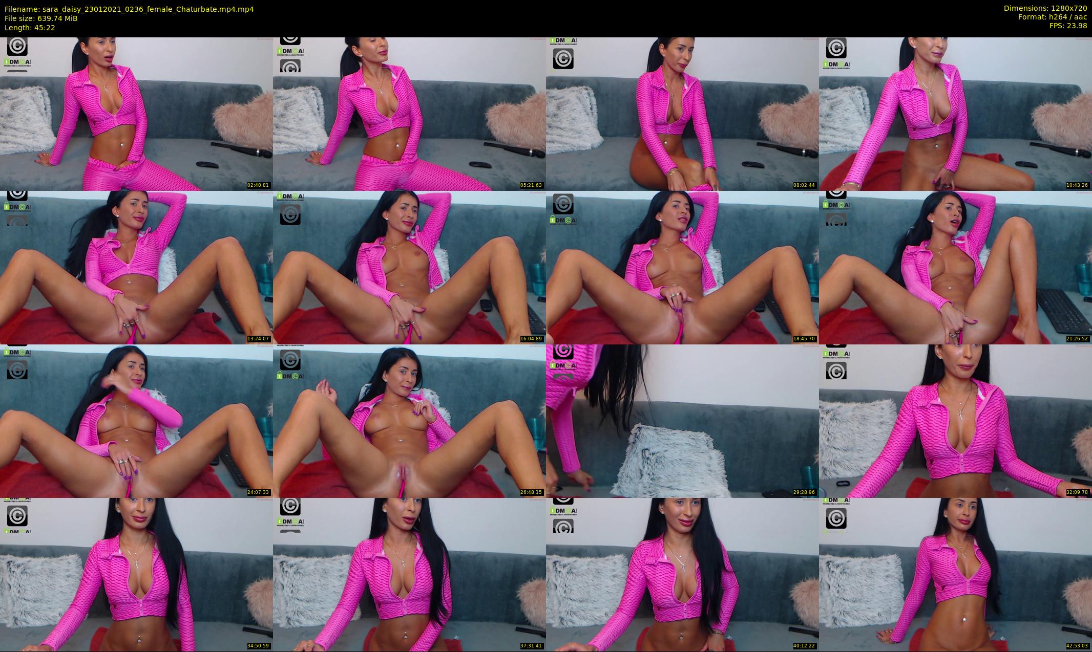 sara_daisy — 46 minute Chaturbate female cam show recording, 720p, Jan 23, 2021