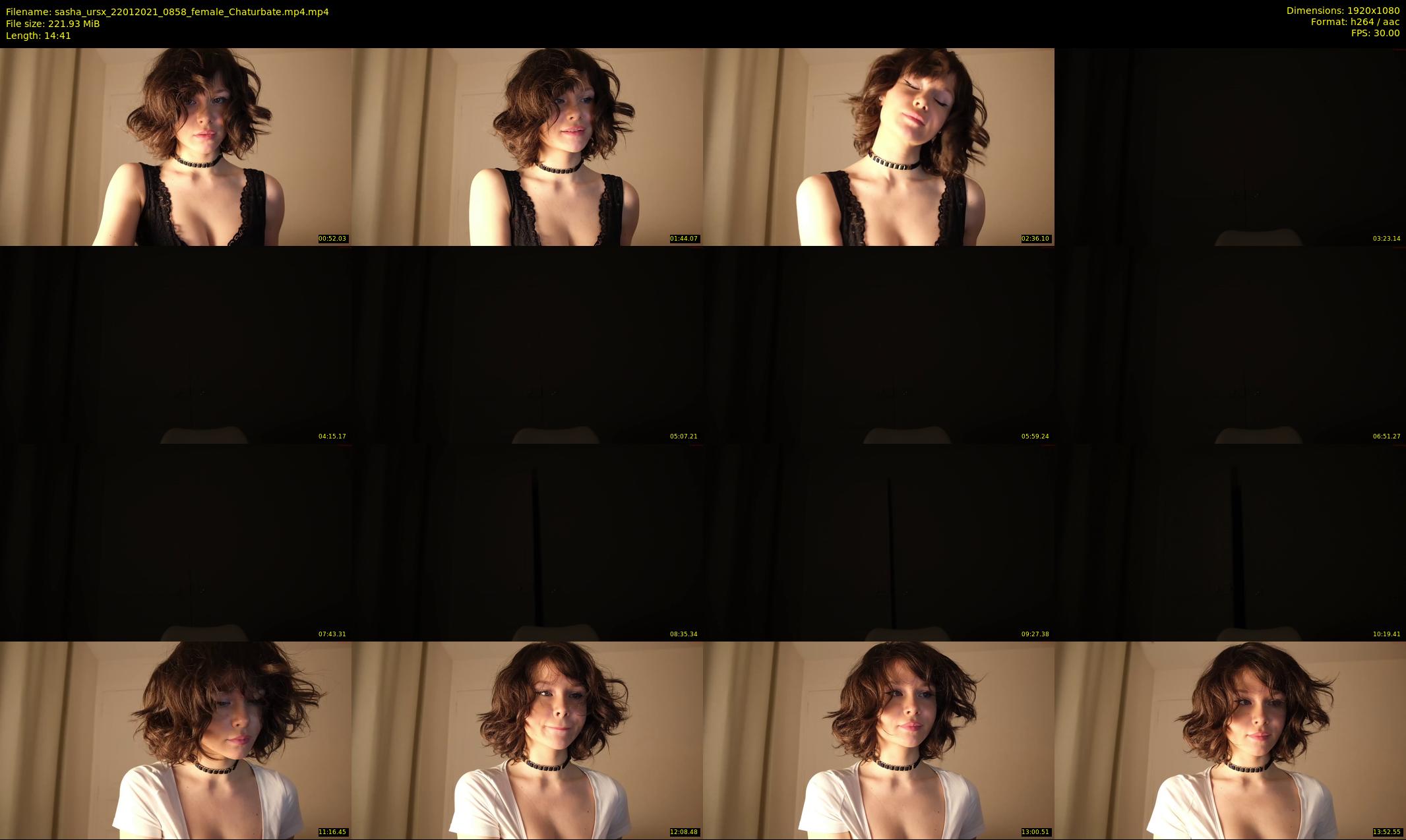 sasha_ursx — 15 minute Chaturbate female cam show recording, 1080p, Jan 22, 2021