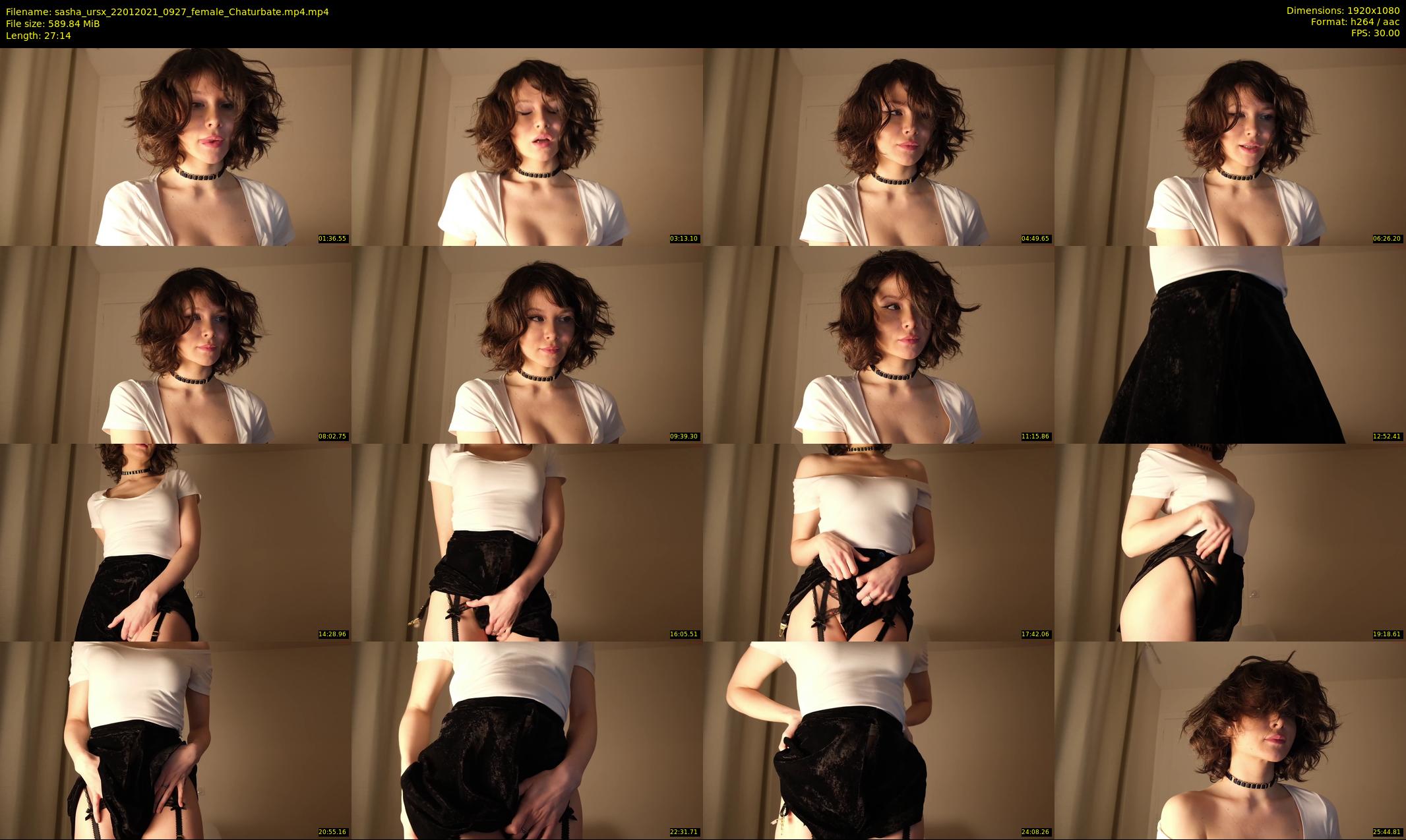 sasha_ursx — 28 minute Chaturbate female cam show recording, 1080p, Jan 22, 2021