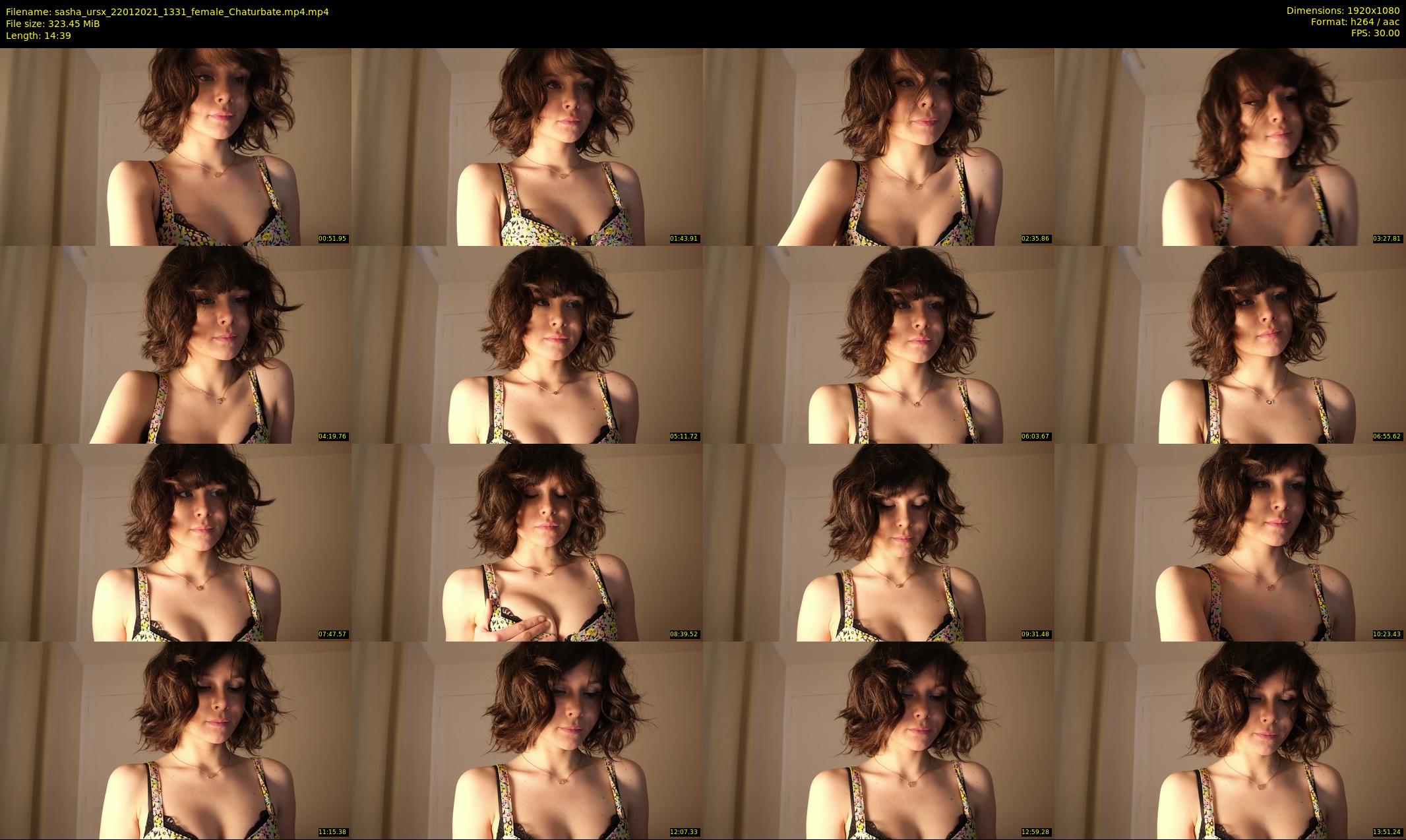 sasha_ursx — 15 minute Chaturbate female cam show recording, 1080p, Jan 22, 2021