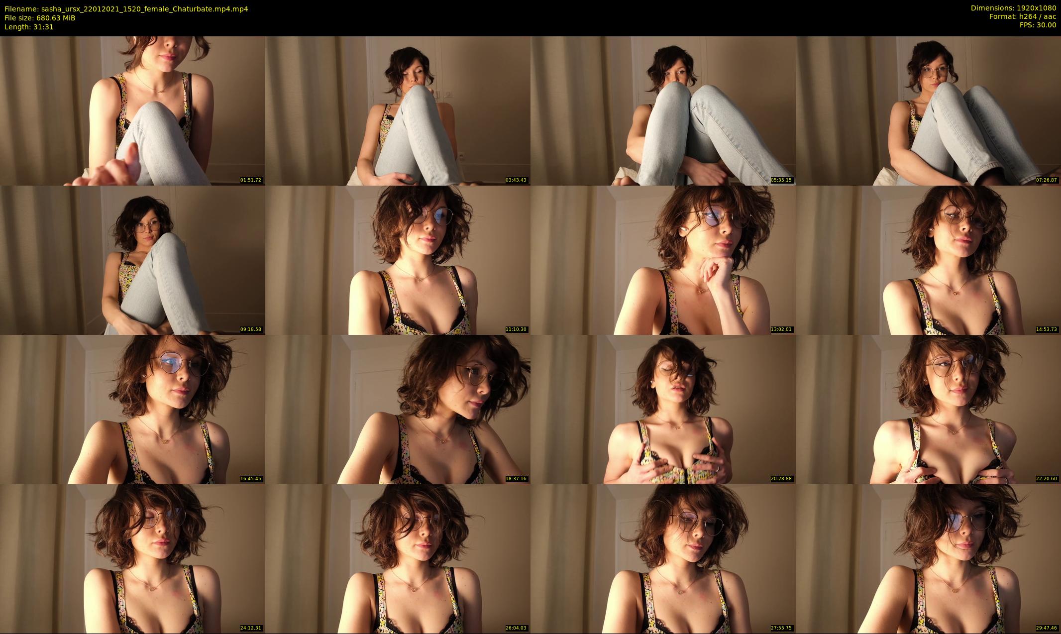 sasha_ursx — 32 minute Chaturbate female cam show recording, 1080p, Jan 22, 2021