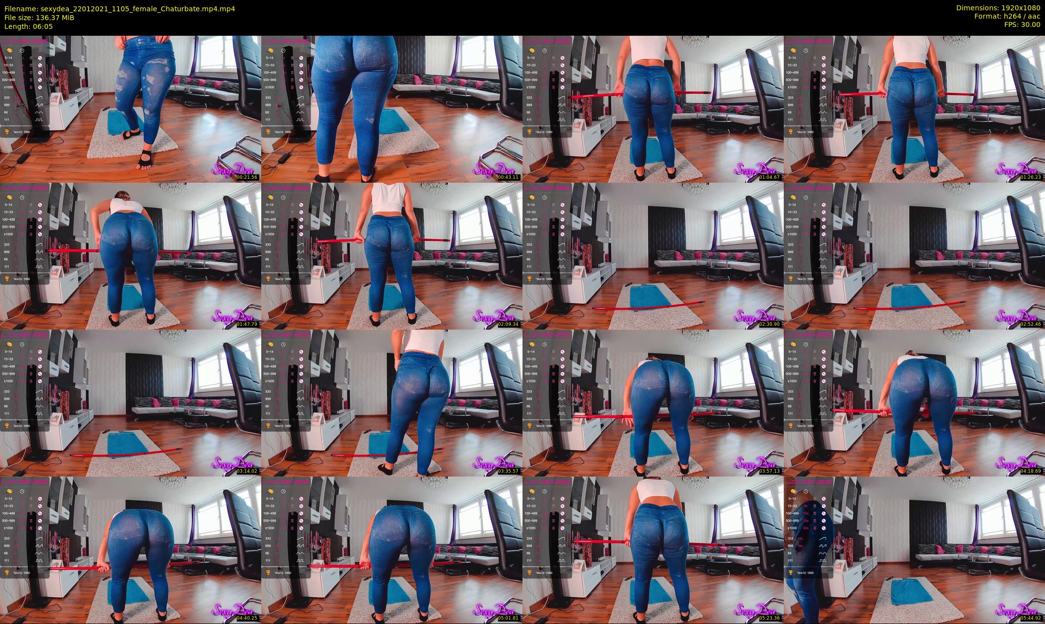 sexydea — 7 minute Chaturbate female cam show recording, 1080p, Jan 22, 2021