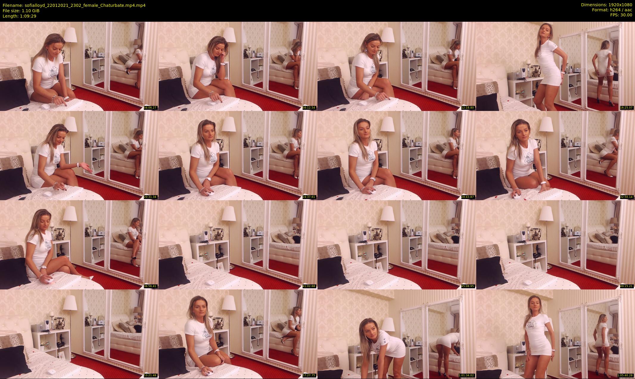 sofialloyd — 70 minute Chaturbate female cam show recording, 1080p, Jan 22, 2021