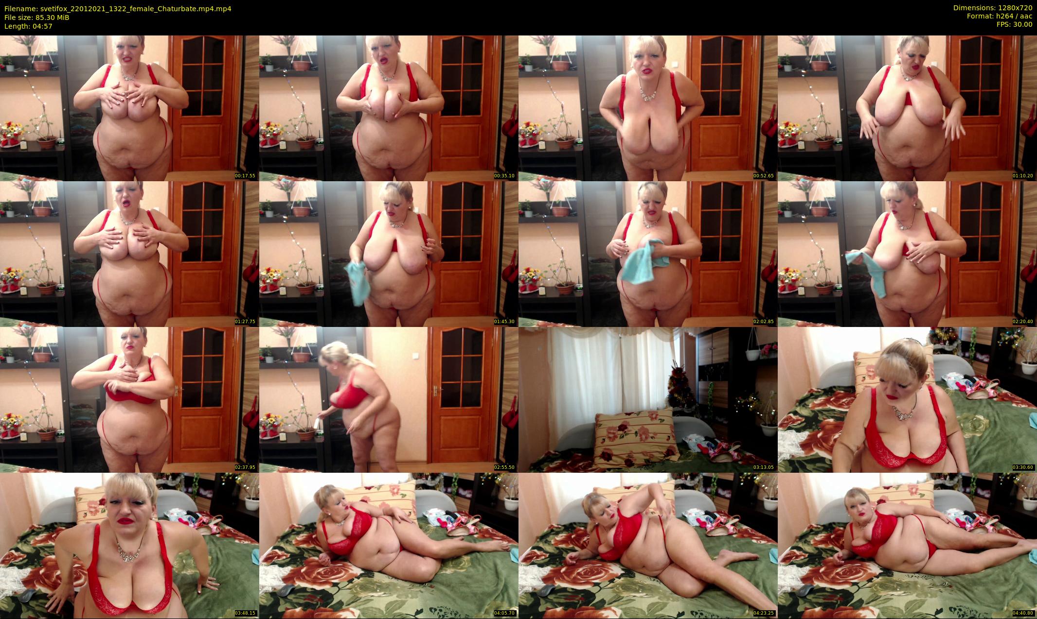 svetifox — 5 minute Chaturbate female cam show recording, 720p, Jan 22, 2021
