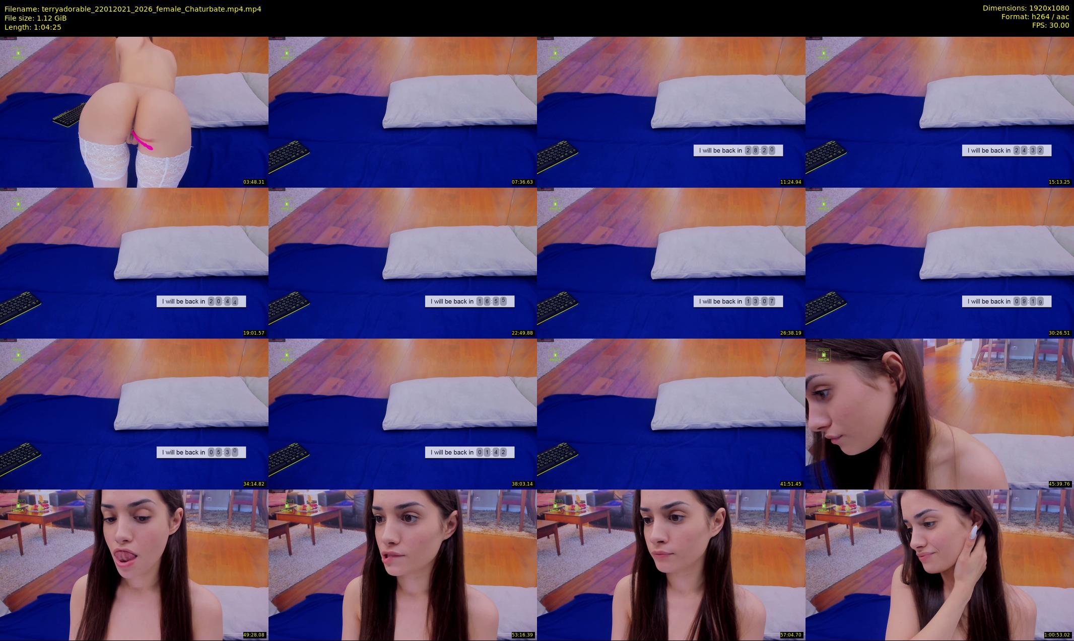 terryadorable — 65 minute Chaturbate female cam show recording, 1080p, Jan 22, 2021