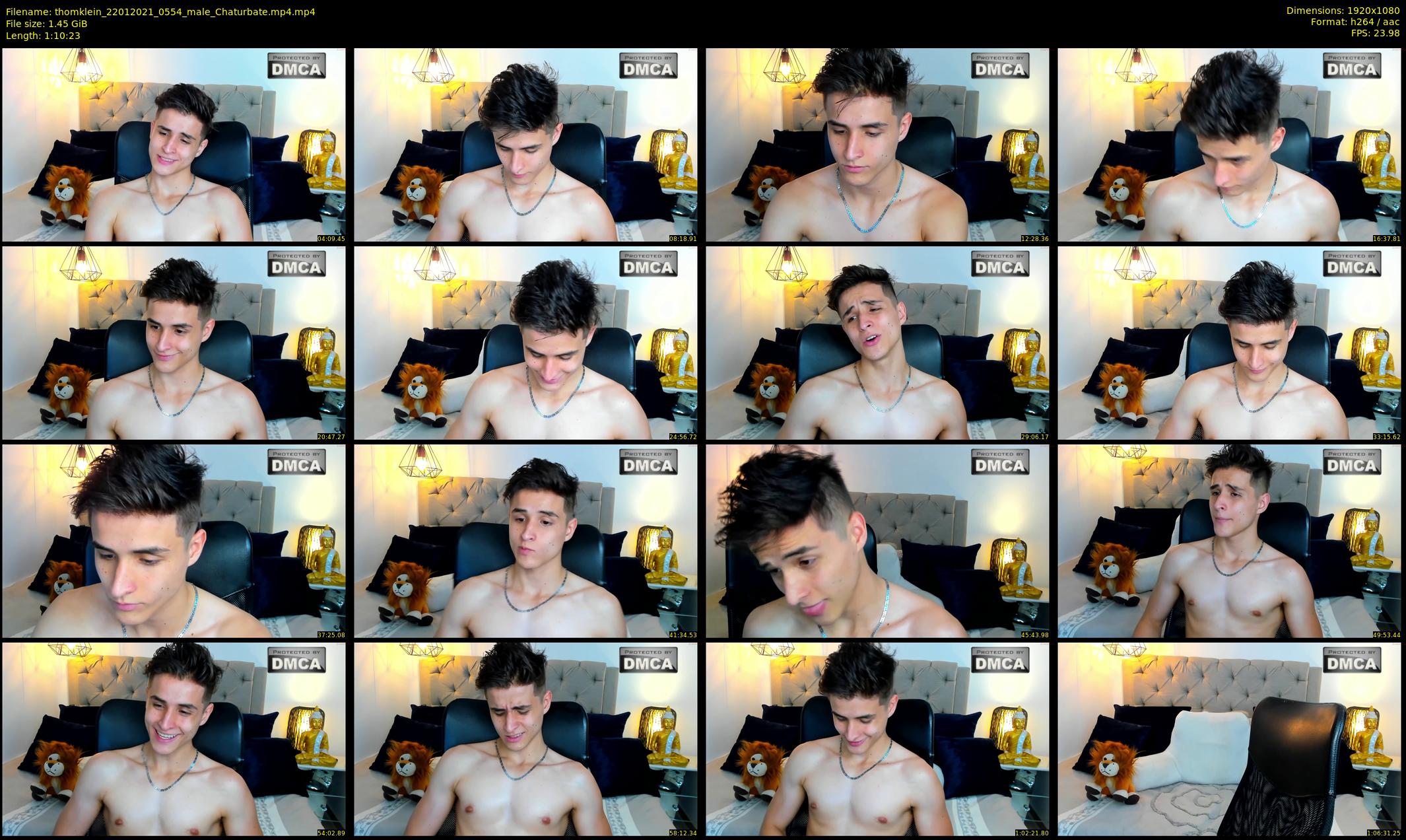 thomklein — 71 minute Chaturbate male cam show recording, 1080p, Jan 22, 2021
