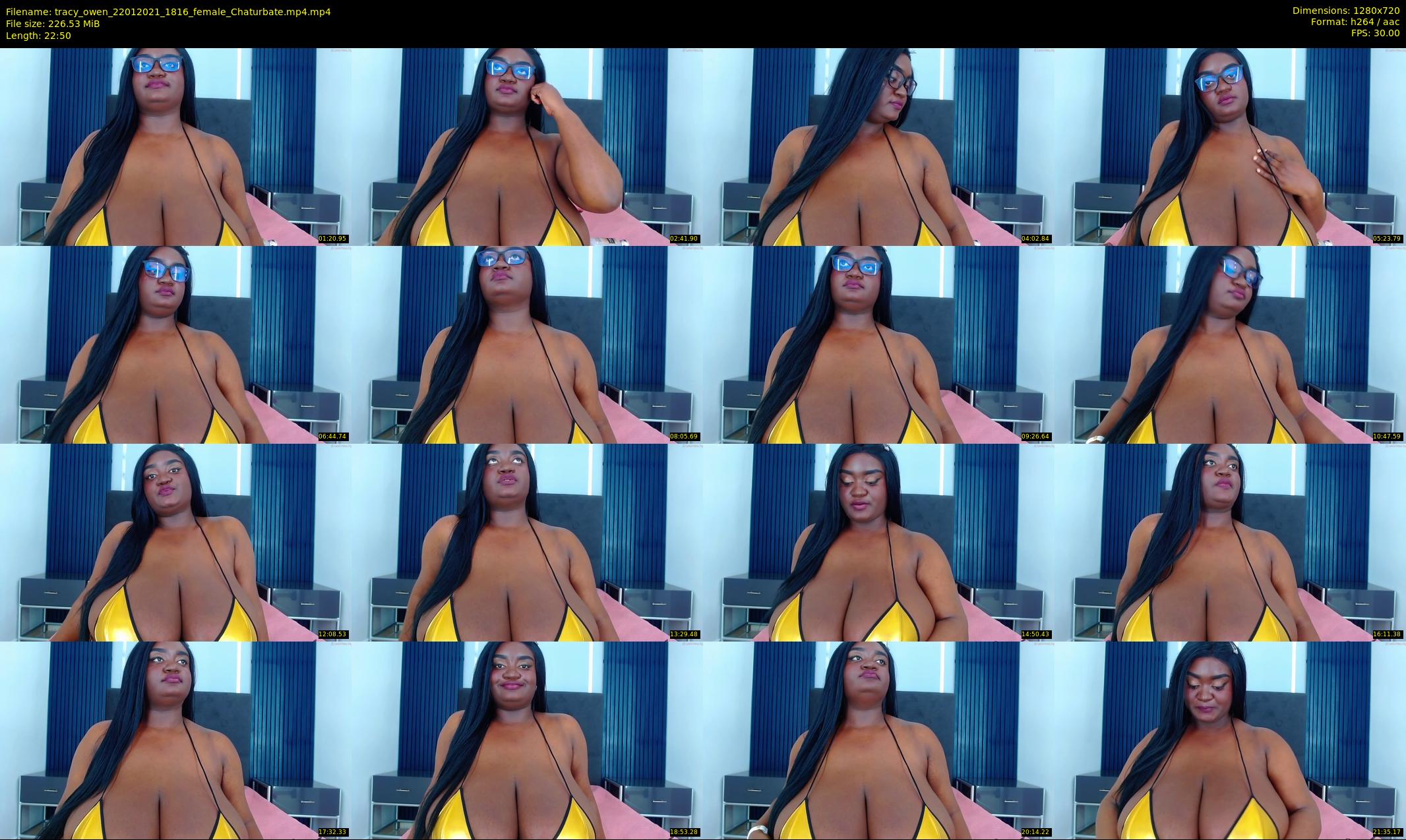tracy_owen — 23 minute Chaturbate female cam show recording, 720p, Jan 22, 2021