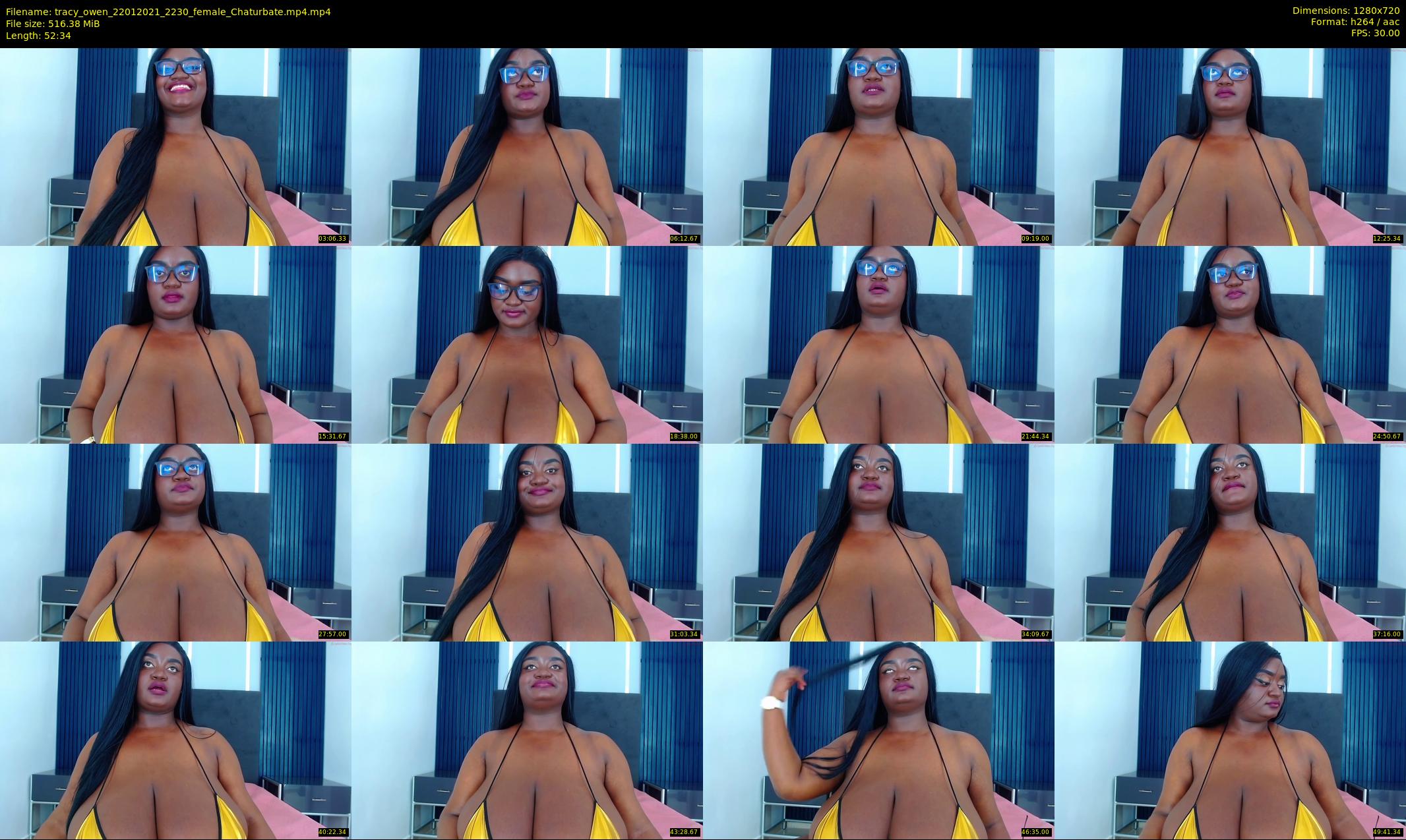 tracy_owen — 53 minute Chaturbate female cam show recording, 720p, Jan 22, 2021