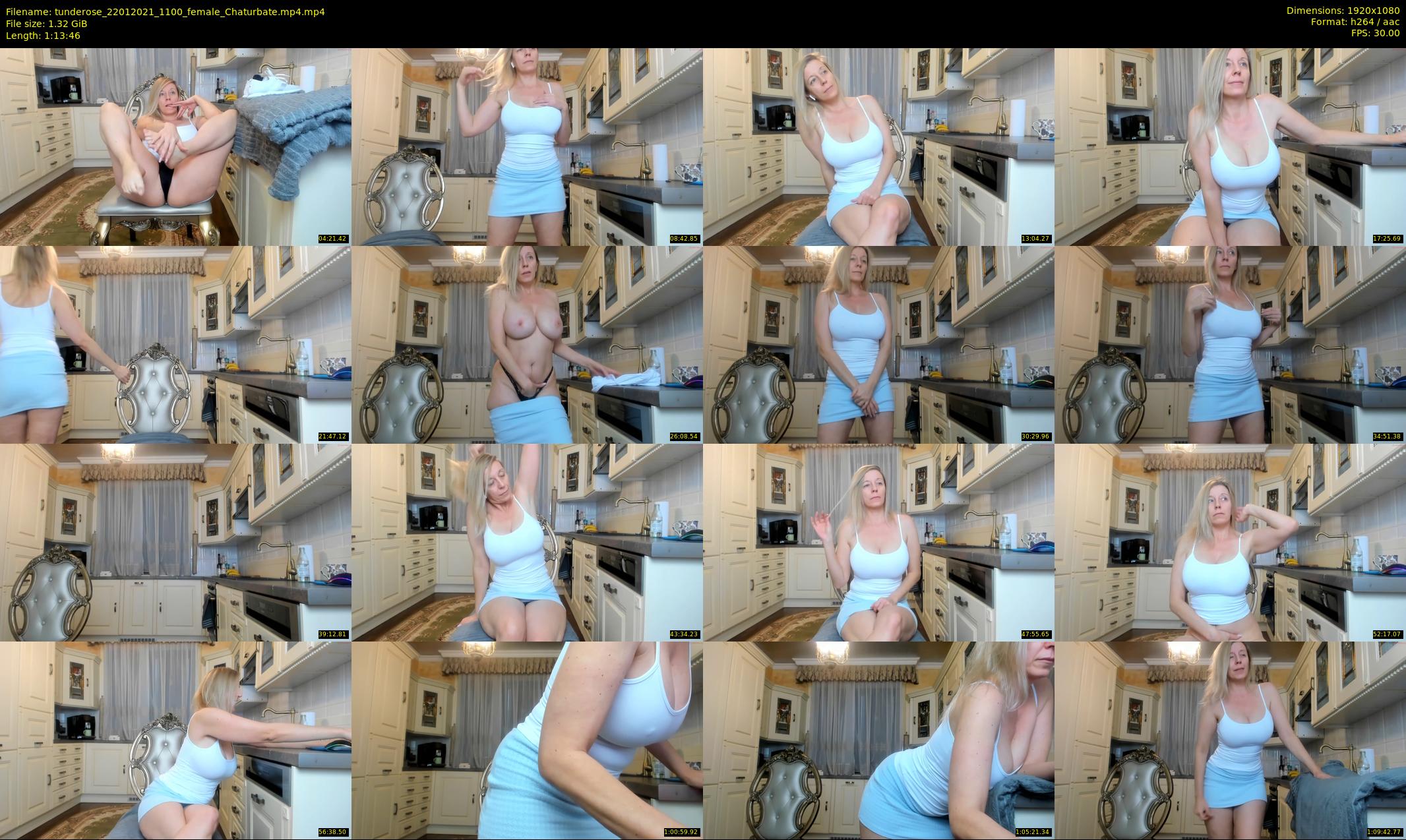 tunderose — 74 minute Chaturbate female cam show recording, 1080p, Jan 22, 2021