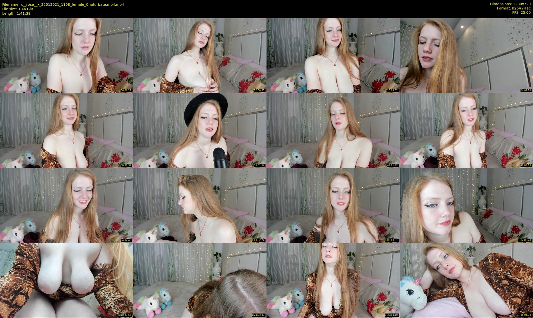 x__rose__x — 102 minute Chaturbate female cam show recording, 720p, Jan 22, 2021