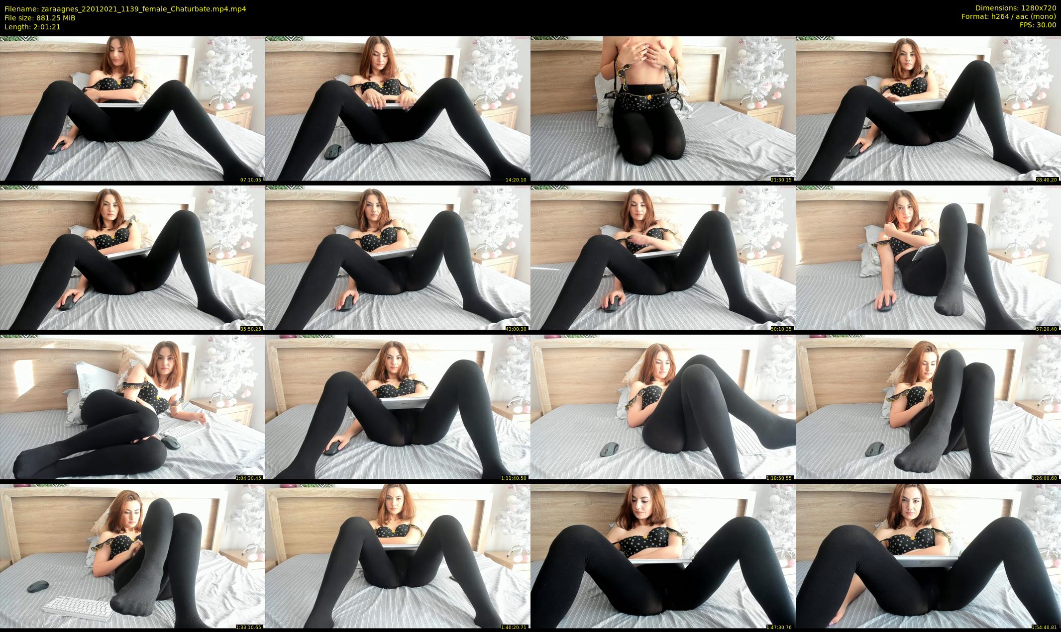 zaraagnes — 122 minute Chaturbate female cam show recording, 720p, Jan 22, 2021