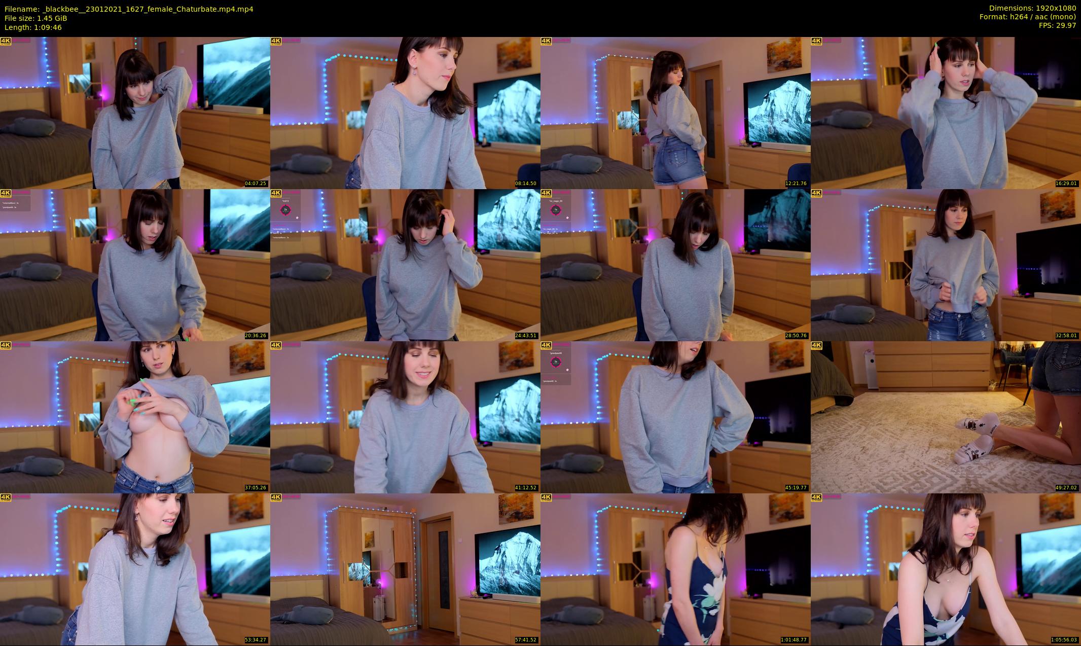 _blackbee_ — 70 minute Chaturbate female cam show recording, 1080p, Jan 23, 2021