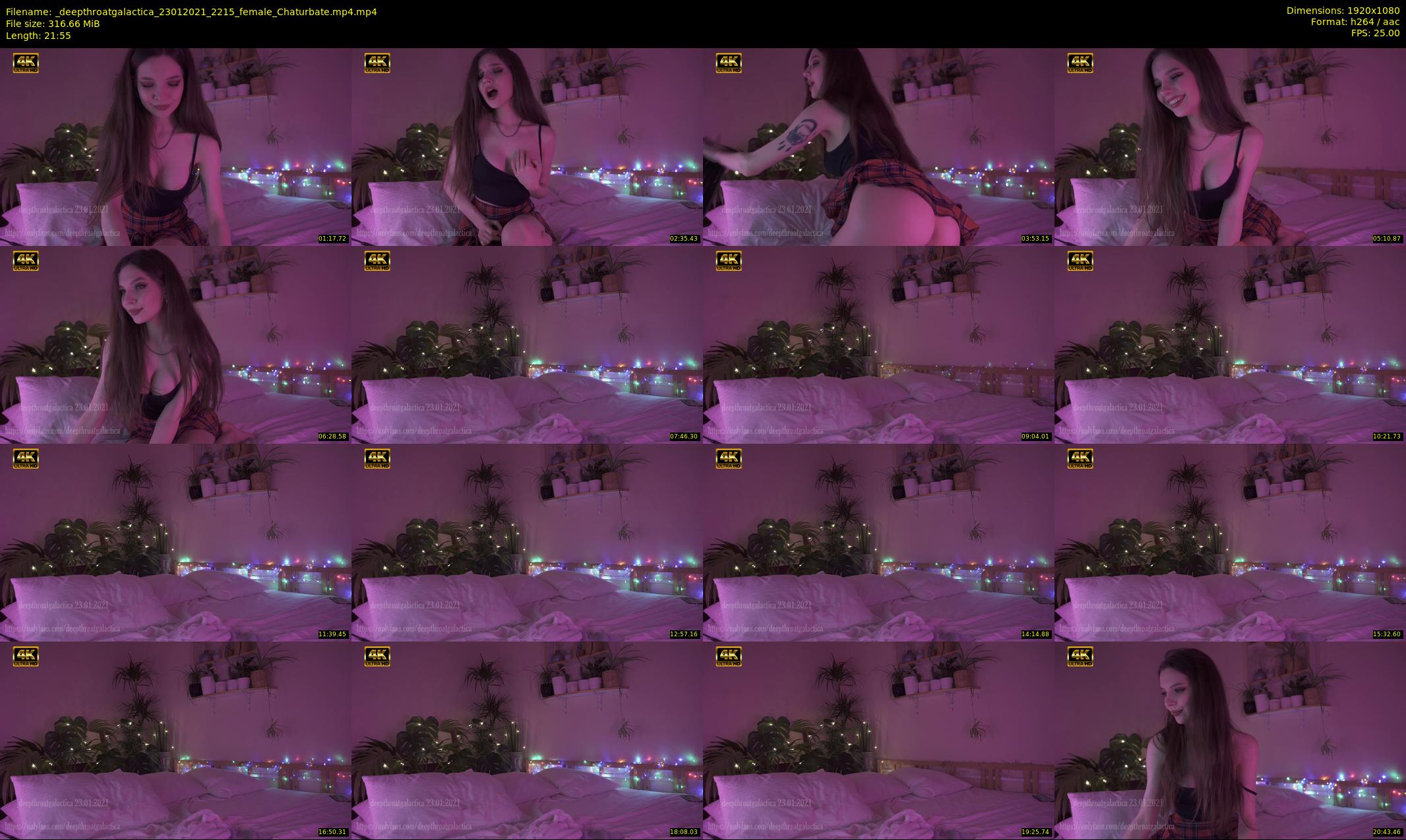 _deepthroatgalactica — 22 minute Chaturbate couple cam show recording, 1080p, Jan 23, 2021