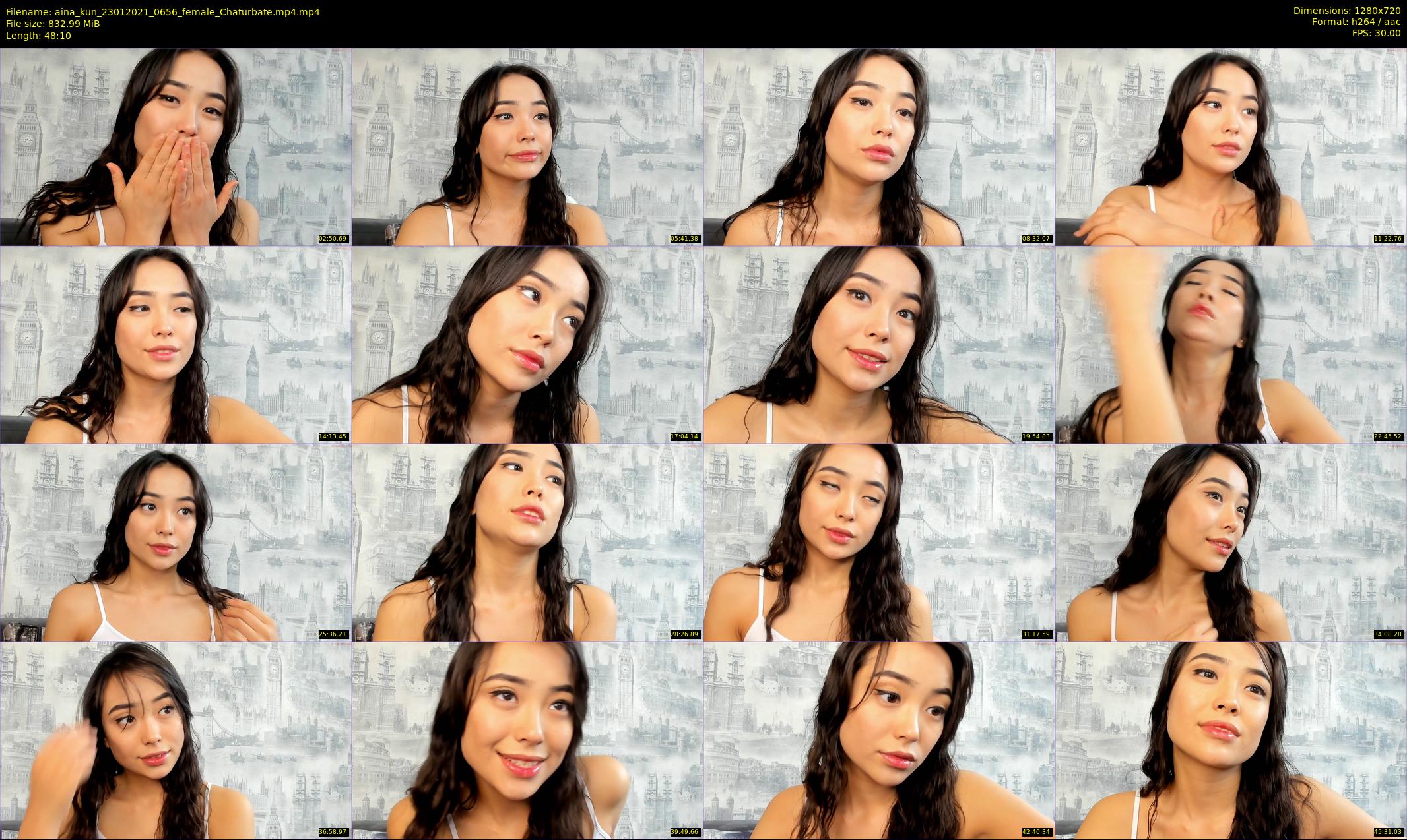aina_kun — 49 minute Chaturbate female cam show recording, 720p, Jan 23, 2021