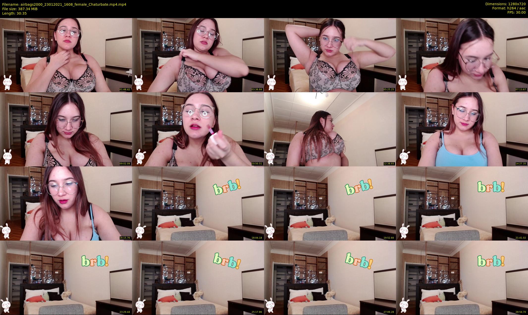 airbags2000 — 31 minute Chaturbate female cam show recording, 720p, Jan 23, 2021