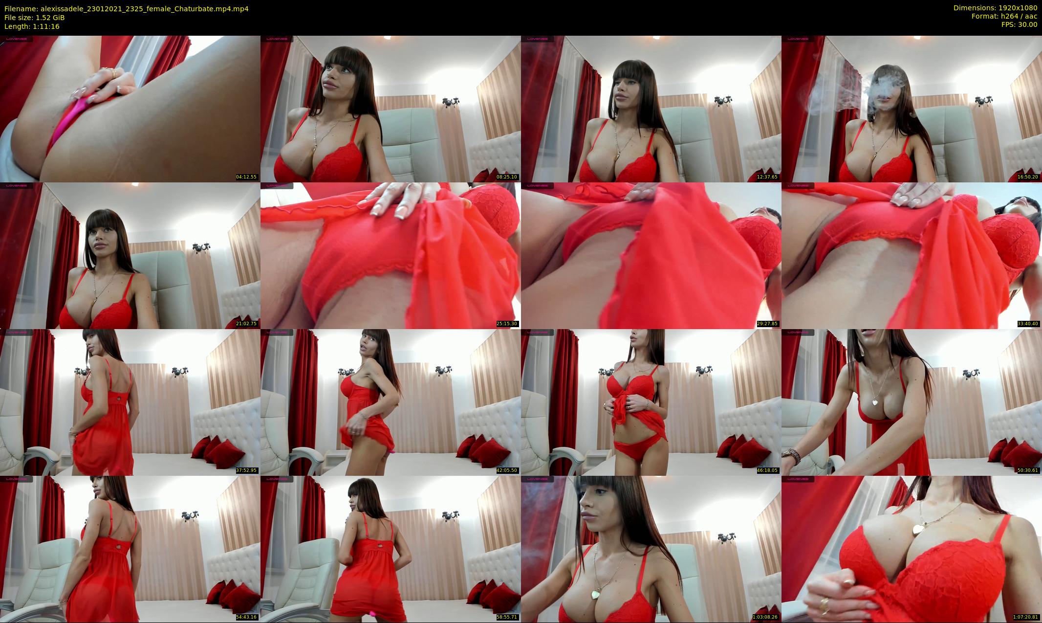 alexissadele — 72 minute Chaturbate female cam show recording, 1080p, Jan 23, 2021