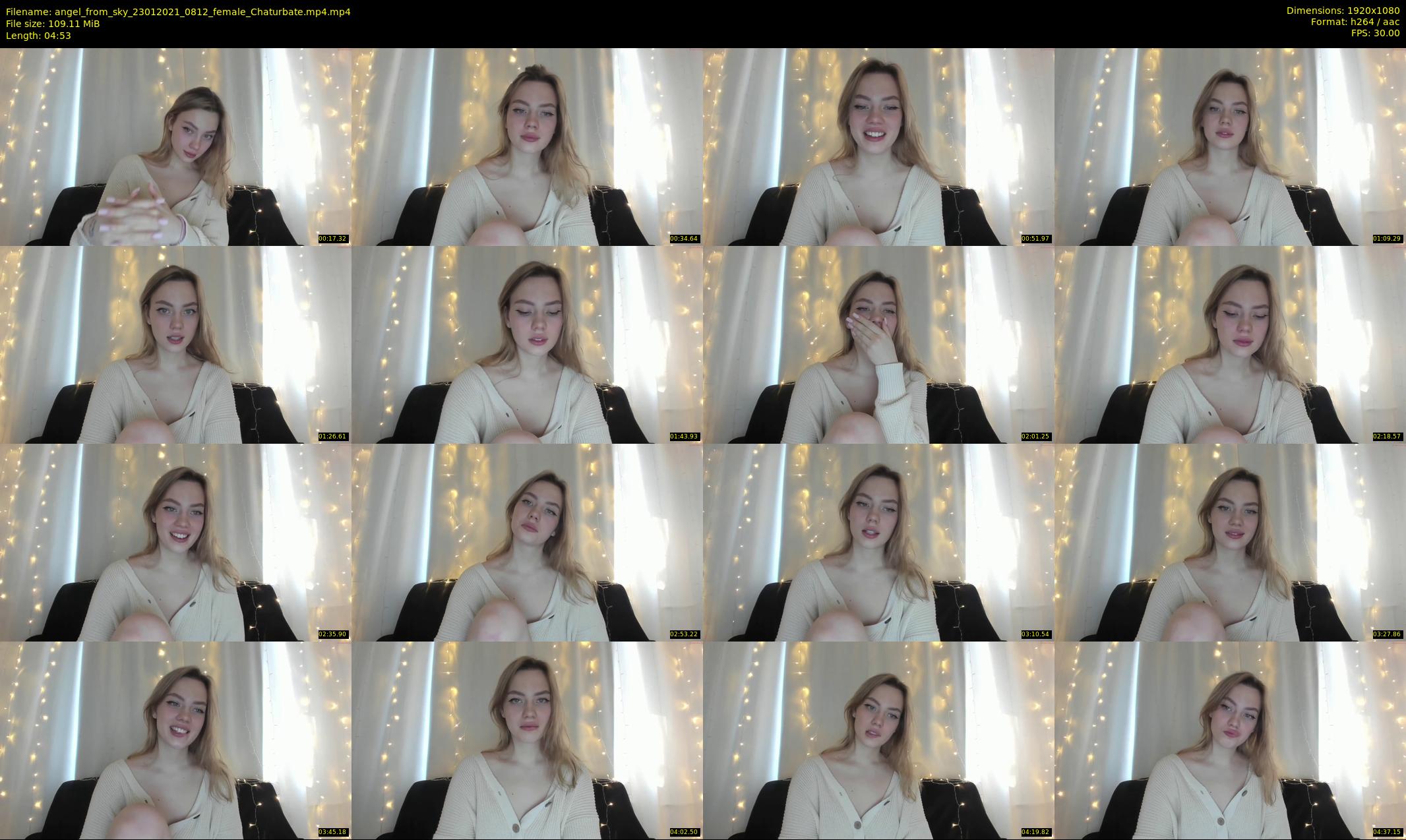 angel_from_sky — 5 minute Chaturbate female cam show recording, 1080p, Jan 23, 2021