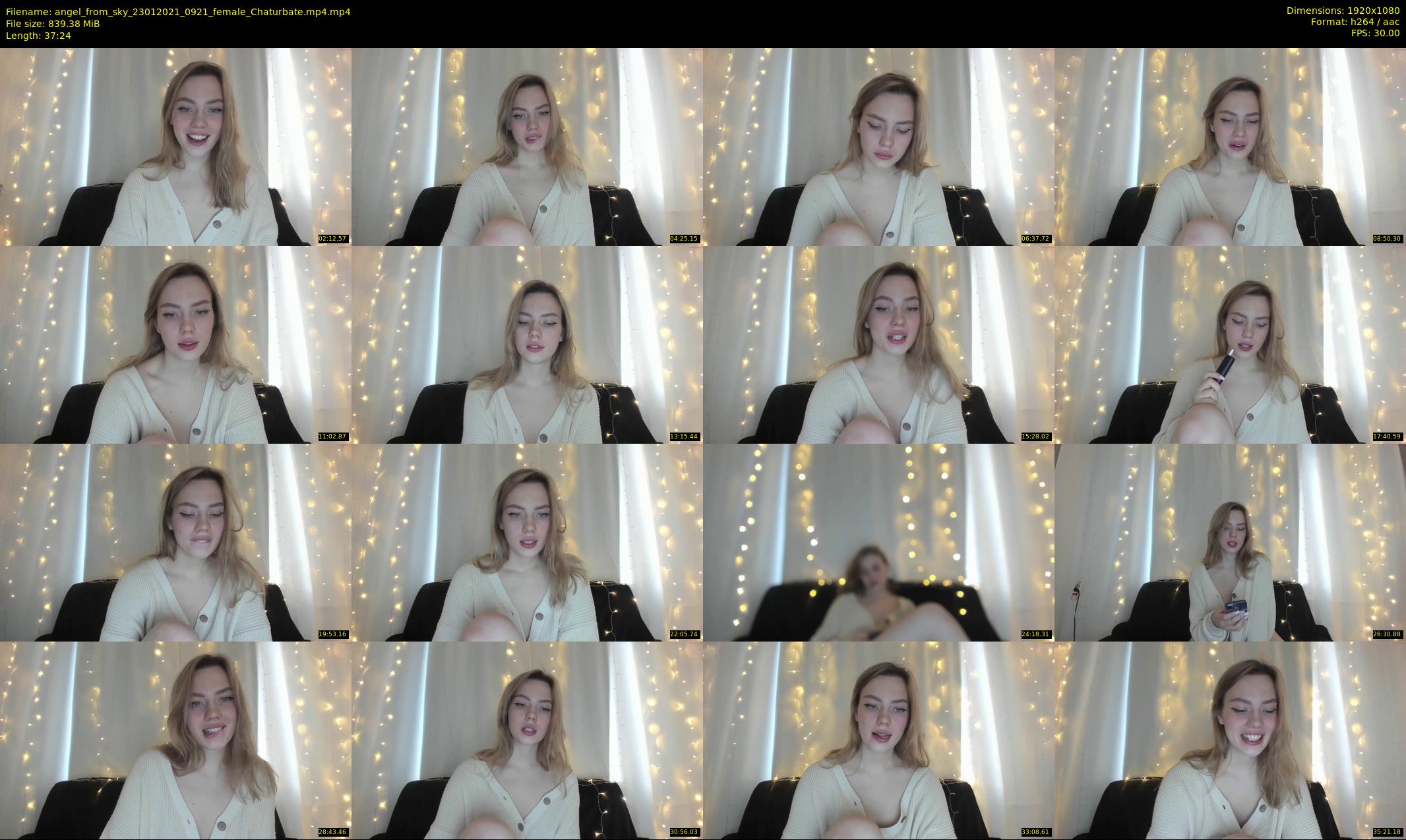 angel_from_sky — 38 minute Chaturbate female cam show recording, 1080p, Jan 23, 2021
