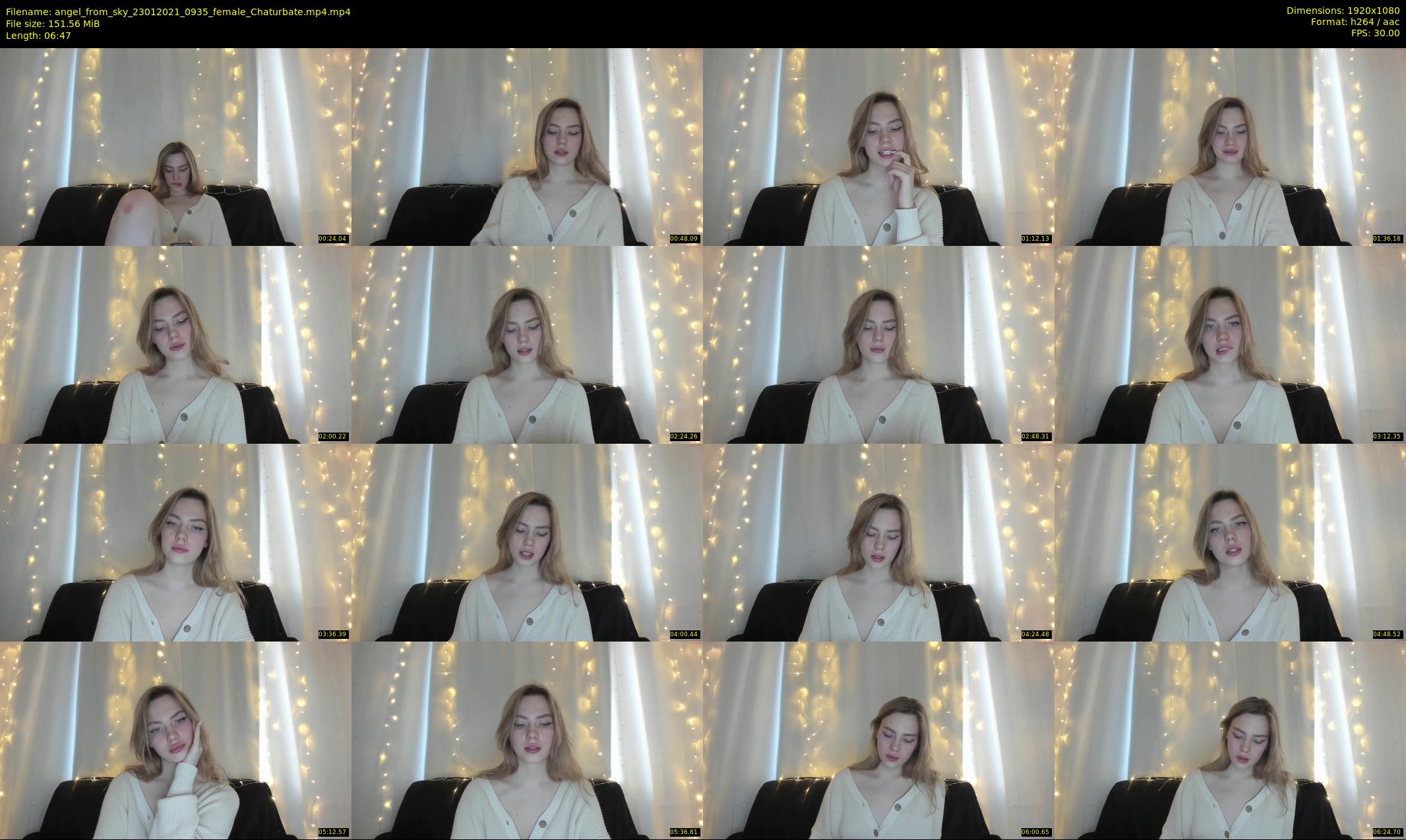 angel_from_sky — 7 minute Chaturbate female cam show recording, 1080p, Jan 23, 2021