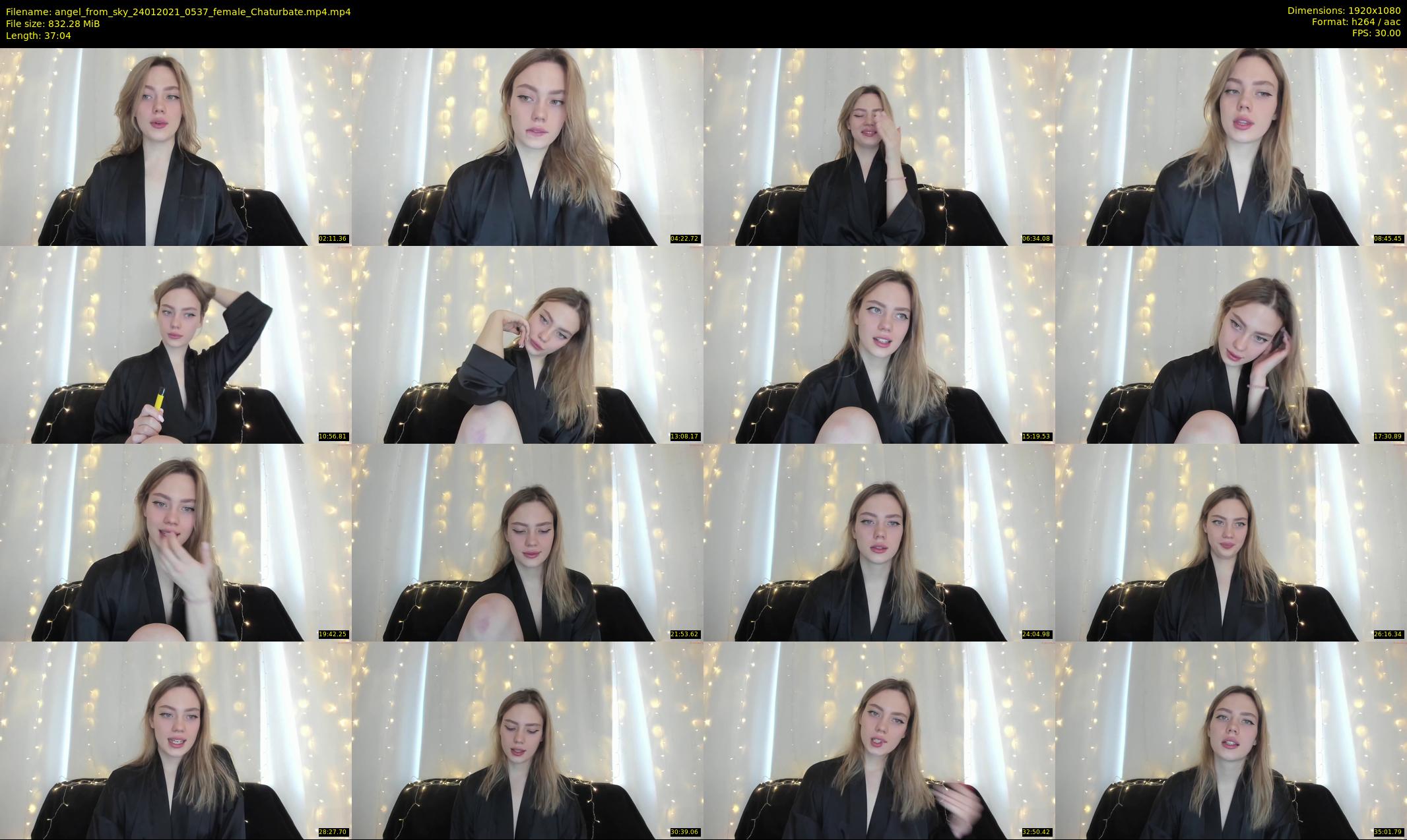 angel_from_sky — 38 minute Chaturbate female cam show recording, 1080p, Jan 24, 2021