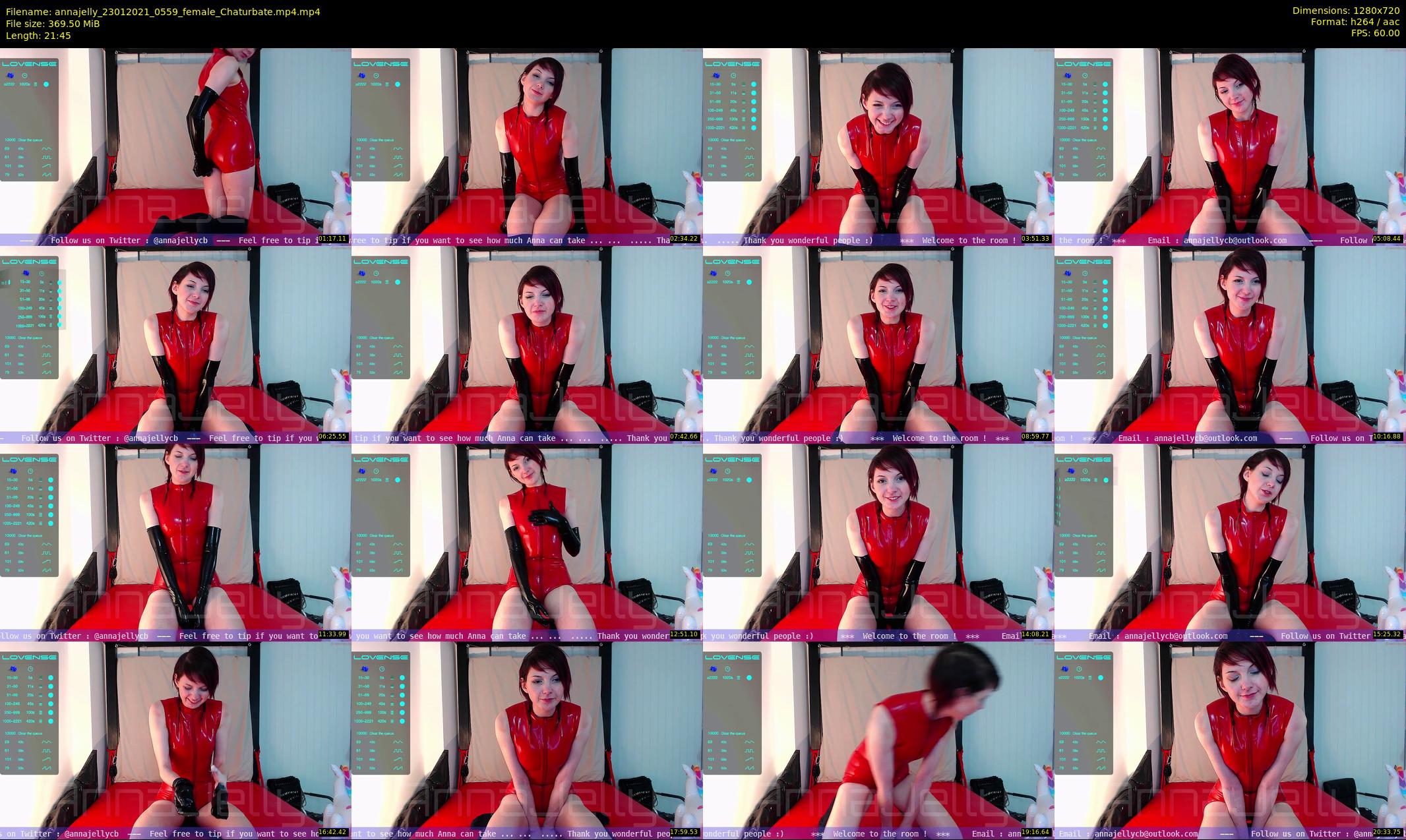 annajelly — 22 minute Chaturbate couple cam show recording, 720p, Jan 23, 2021