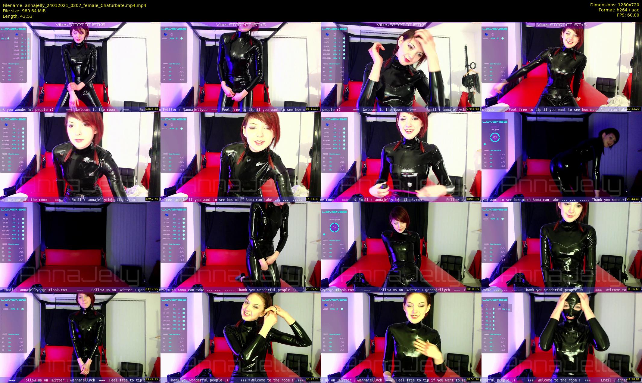 annajelly — 44 minute Chaturbate couple cam show recording, 720p, Jan 24, 2021