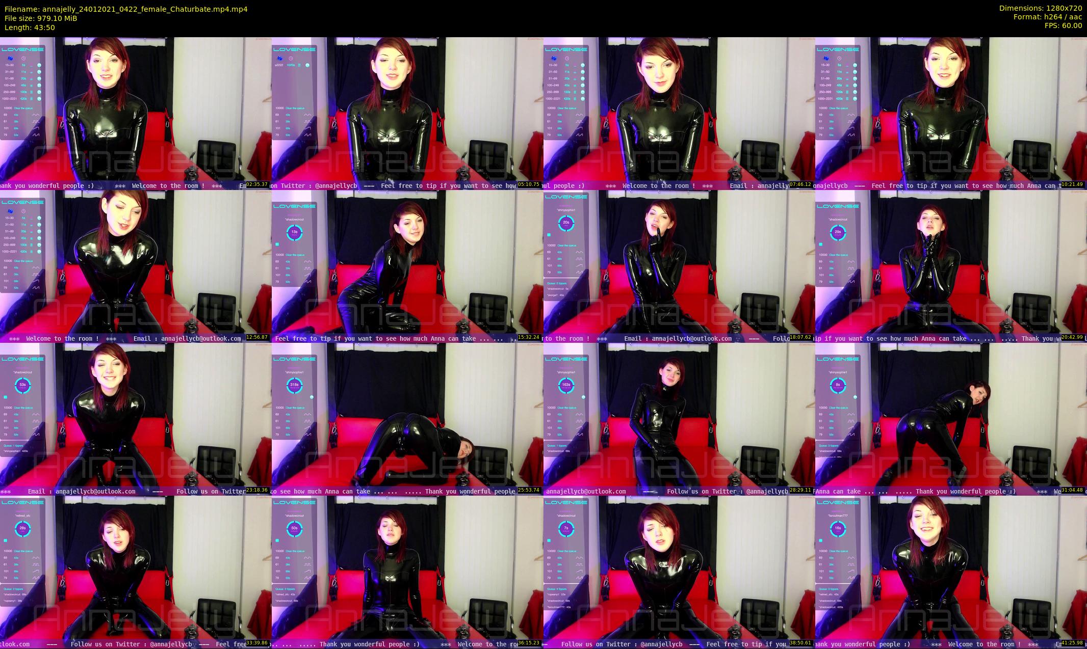 annajelly — 44 minute Chaturbate couple cam show recording, 720p, Jan 24, 2021