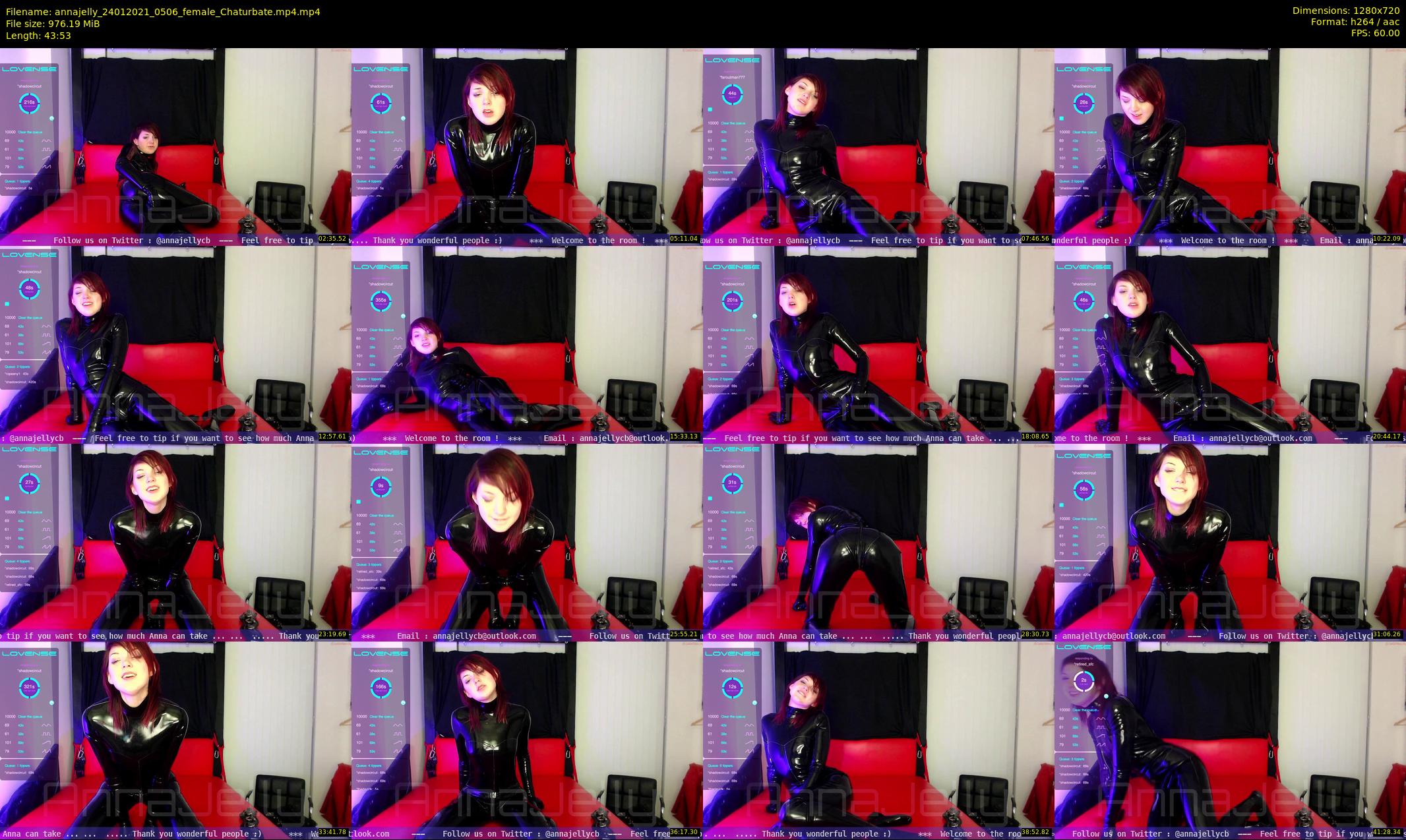 annajelly — 44 minute Chaturbate couple cam show recording, 720p, Jan 24, 2021