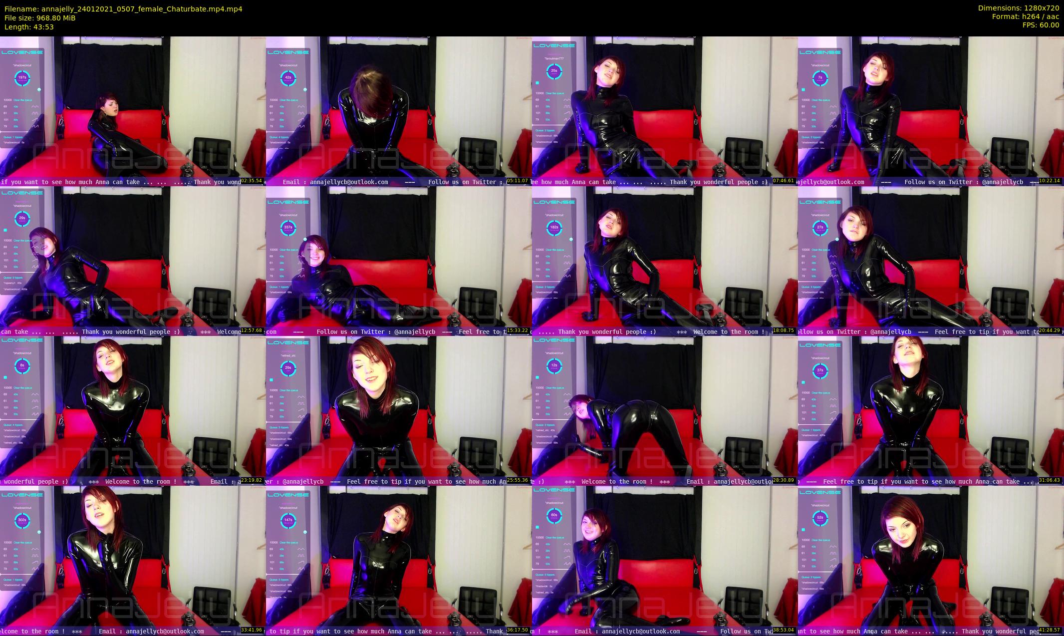 annajelly — 44 minute Chaturbate couple cam show recording, 720p, Jan 24, 2021