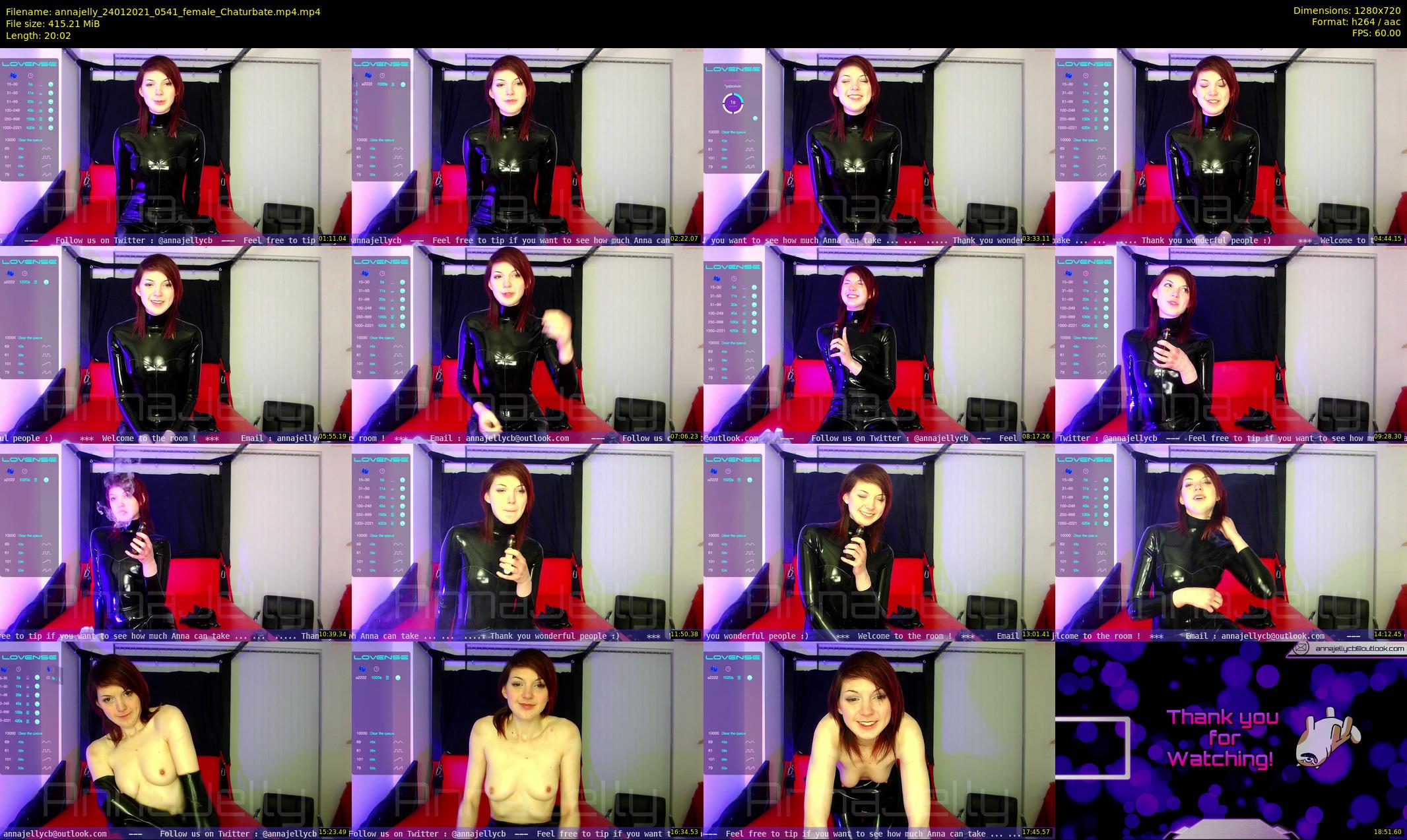 annajelly — 21 minute Chaturbate couple cam show recording, 720p, Jan 24, 2021
