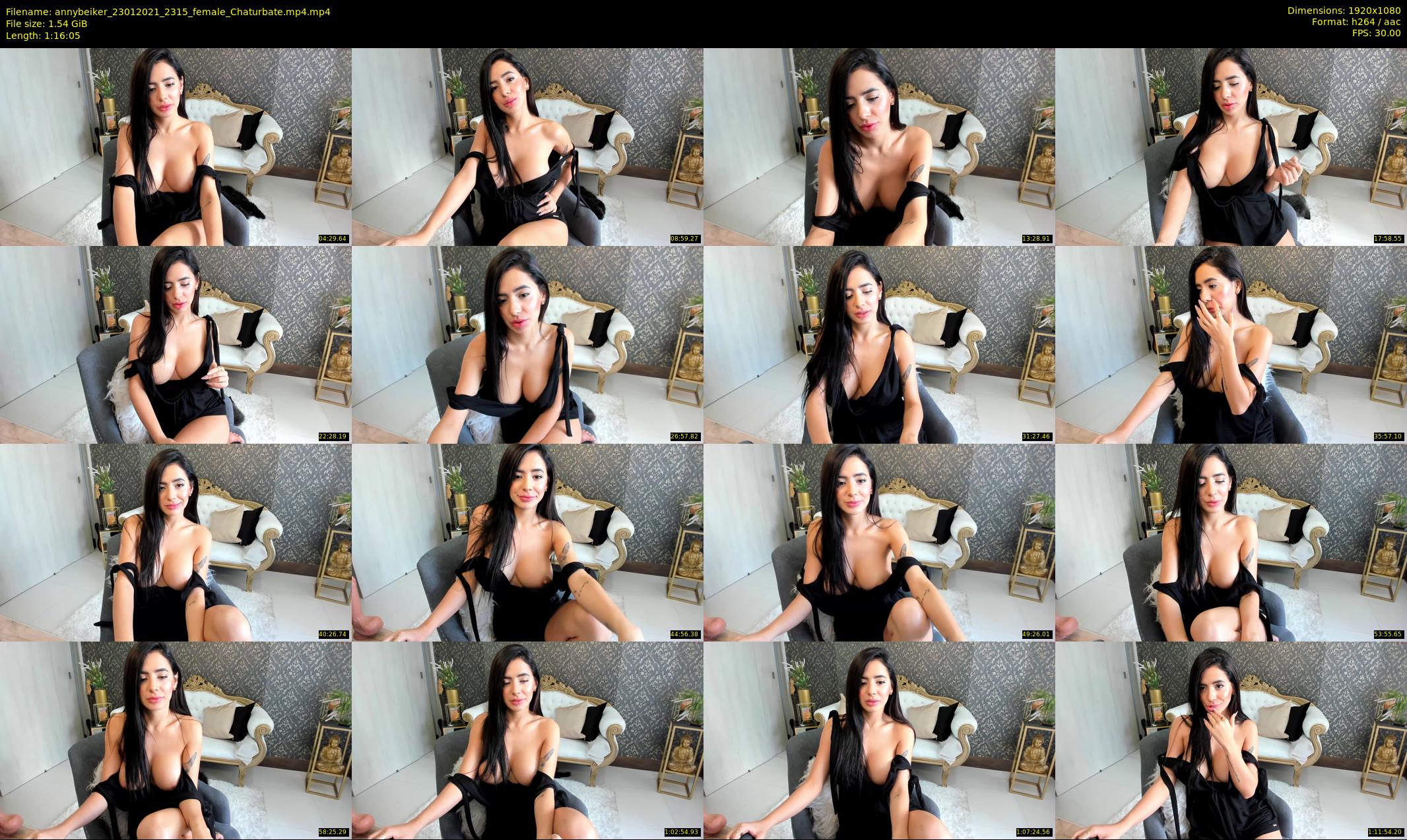 annybeiker — 77 minute Chaturbate female cam show recording, 1080p, Jan 23, 2021