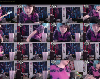 blueasfuck — 18 minute Chaturbate female cam show recording, 720p, Jan 24, 2021
