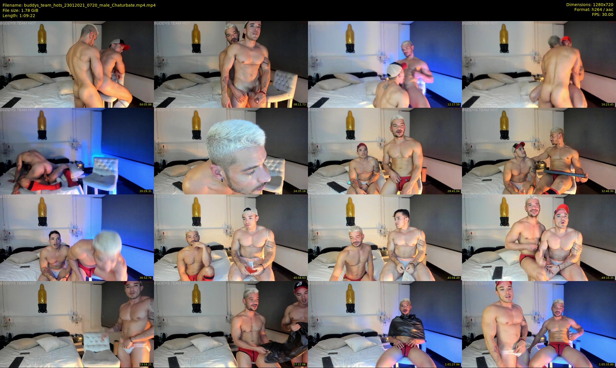 buddys_team_hots — 70 minute Chaturbate couple cam show recording, 720p, Jan 23, 2021