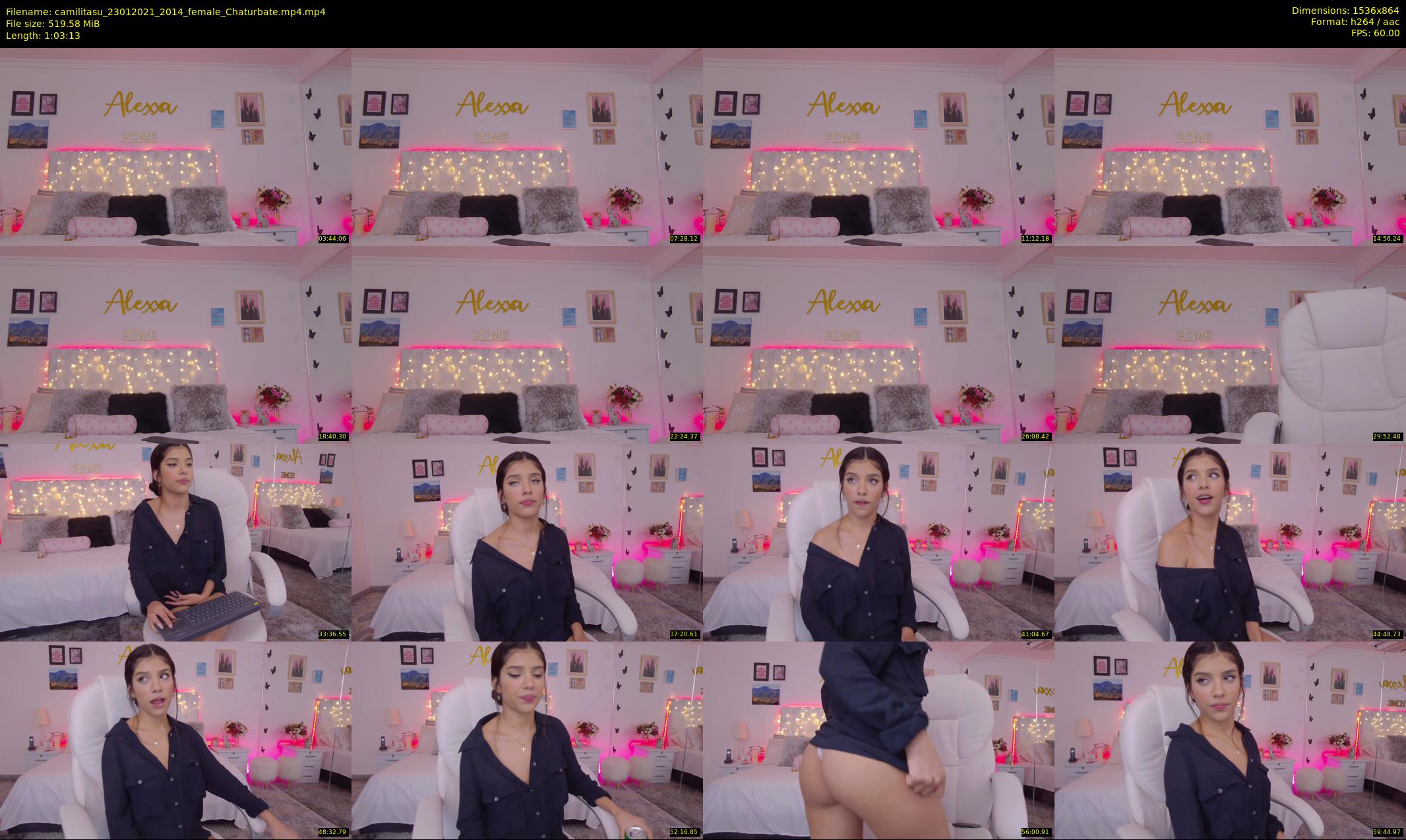 camilitasu — 64 minute Chaturbate female cam show recording, 720p, Jan 23, 2021