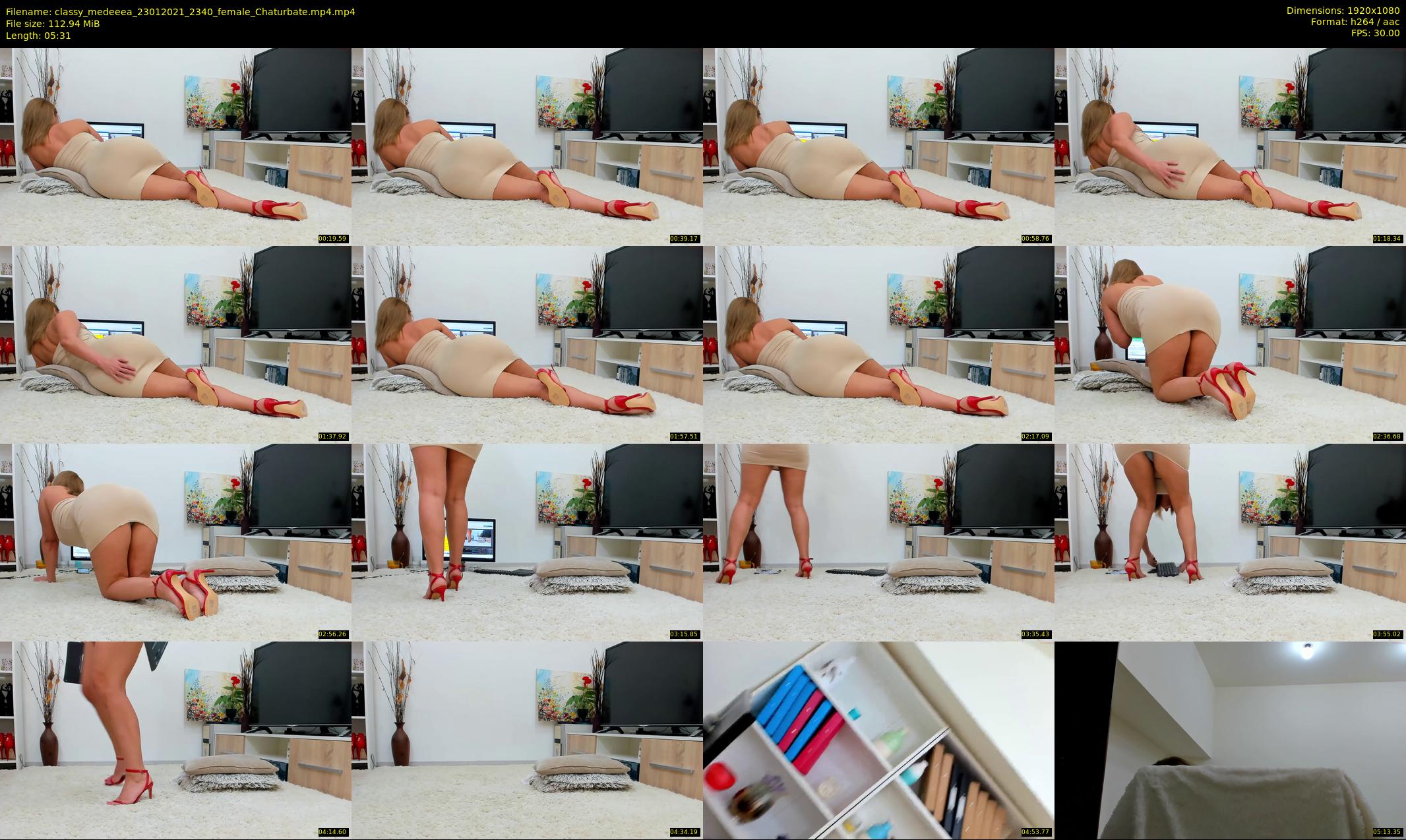 classy_medeeea — 6 minute Chaturbate female cam show recording, 1080p, Jan 23, 2021