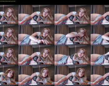 coralie20 — 4 minute Chaturbate female cam show recording, 720p, Jan 24, 2021