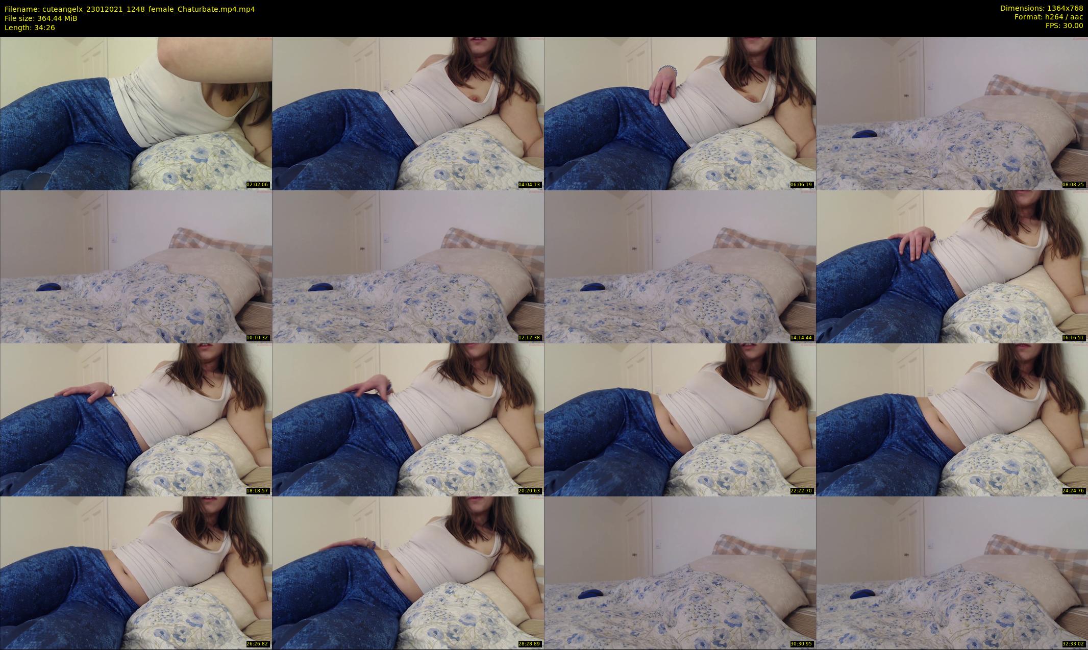 cuteangelx — 35 minute Chaturbate female cam show recording, 720p, Jan 23, 2021