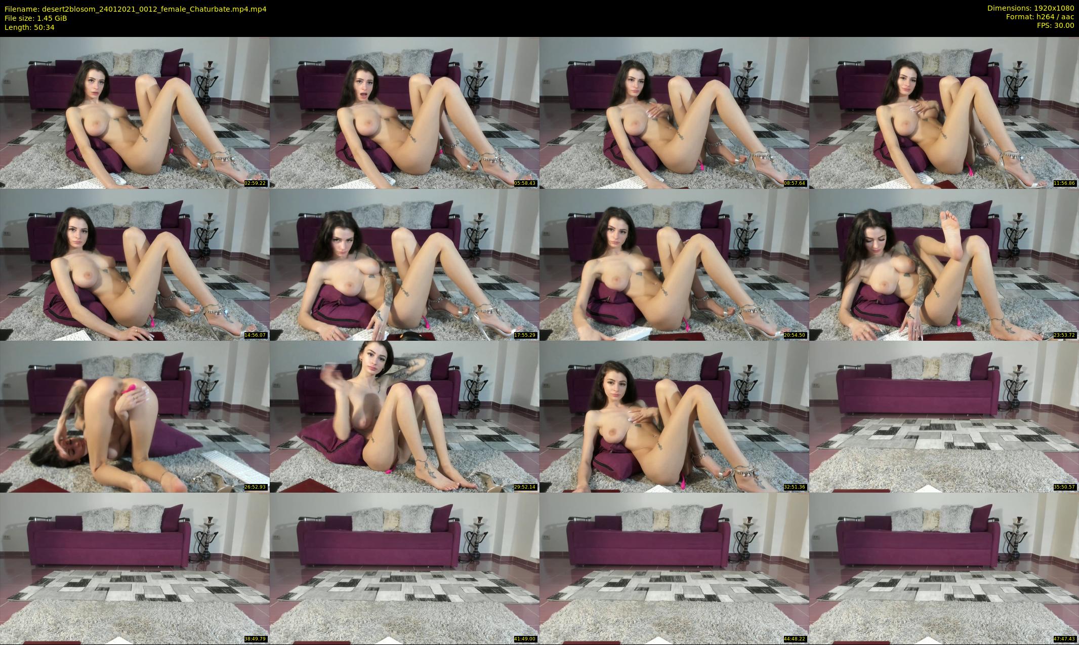 desert2blosom — 51 minute Chaturbate female cam show recording, 1080p, Jan 24, 2021