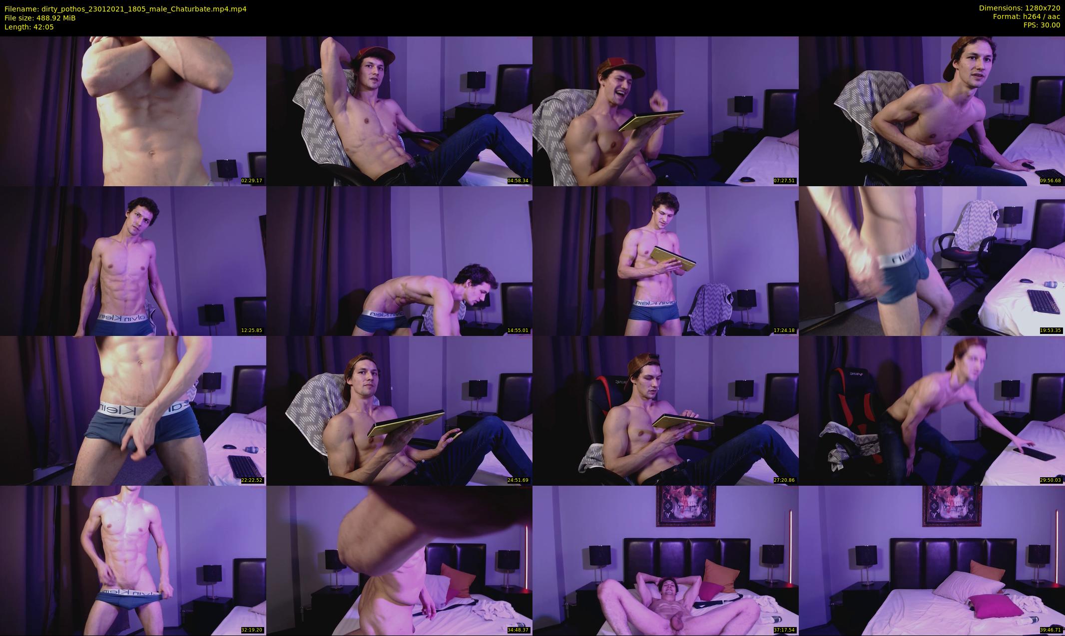dirty_pothos — 43 minute Chaturbate male cam show recording, 720p, Jan 23, 2021