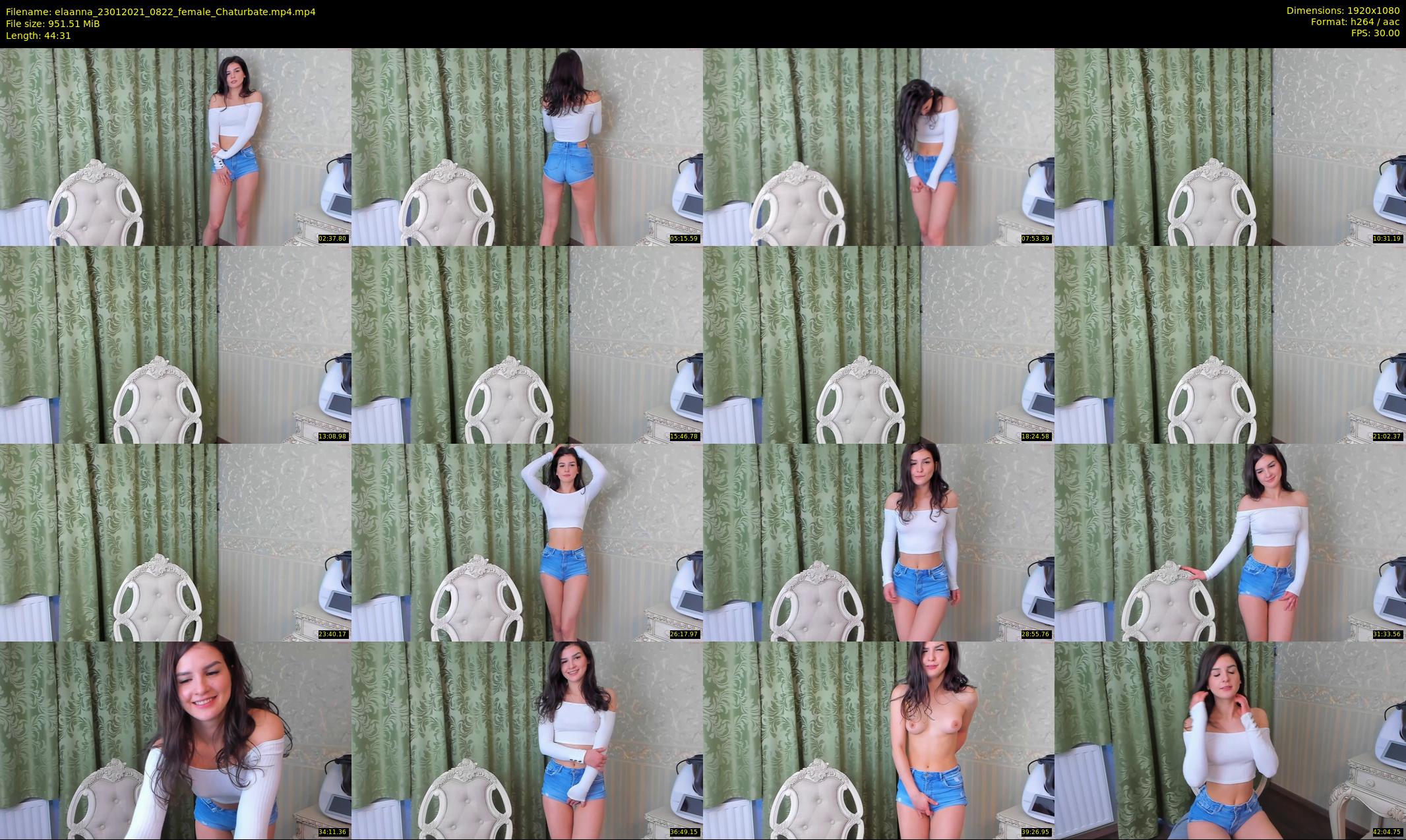 elaanna — 45 minute Chaturbate female cam show recording, 1080p, Jan 23, 2021