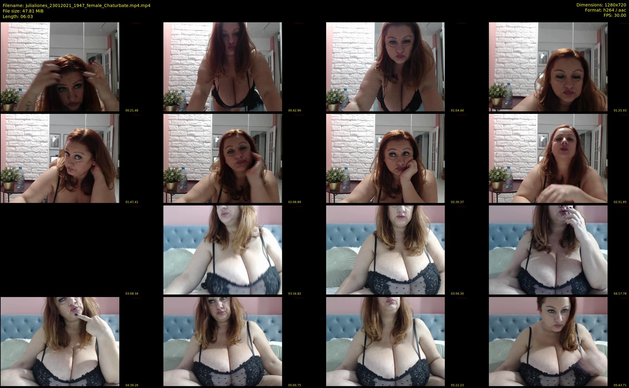 julialiones — 7 minute Chaturbate female cam show recording, 720p, Jan 23, 2021