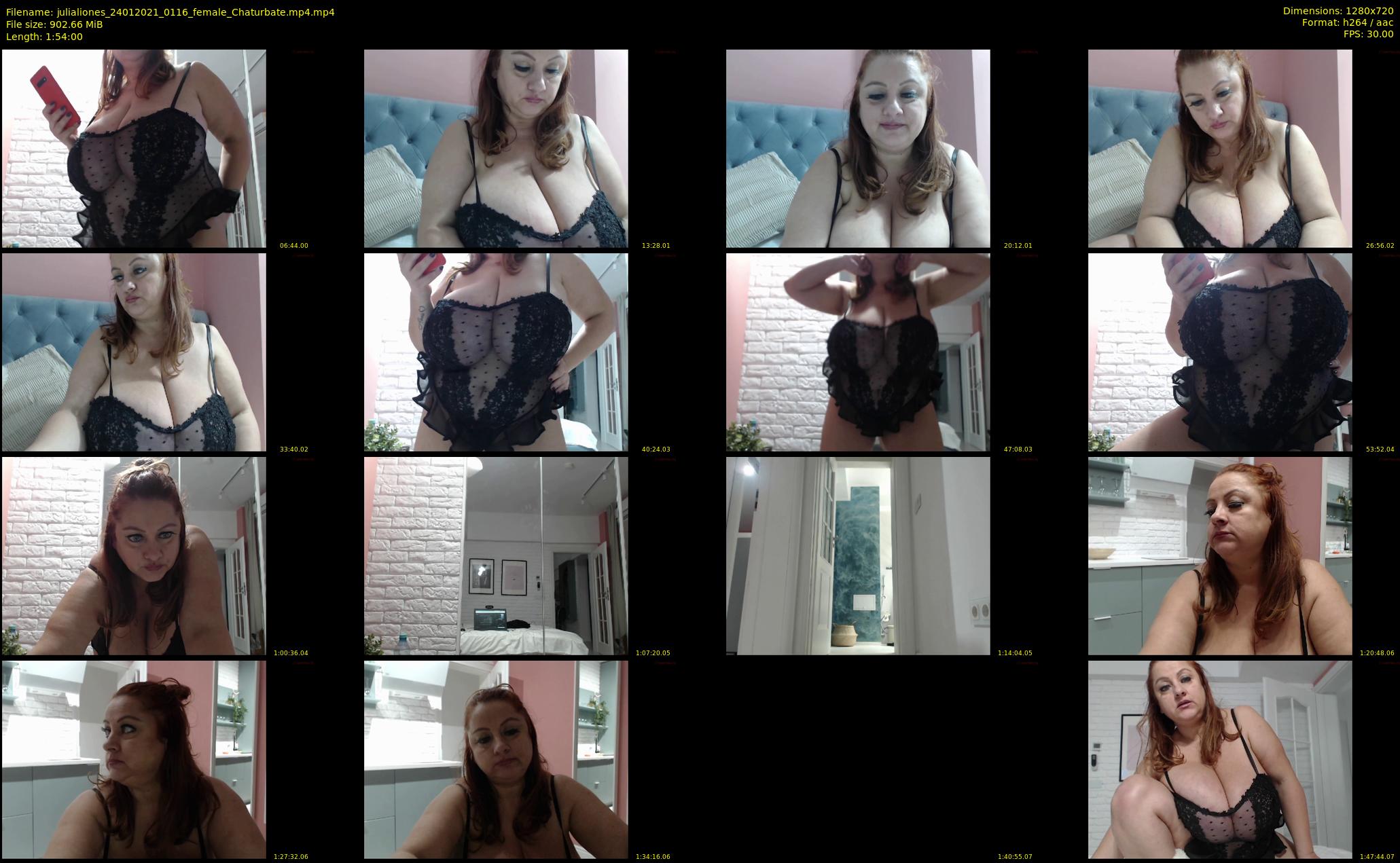 julialiones — 114 minute Chaturbate female cam show recording, 720p, Jan 24, 2021