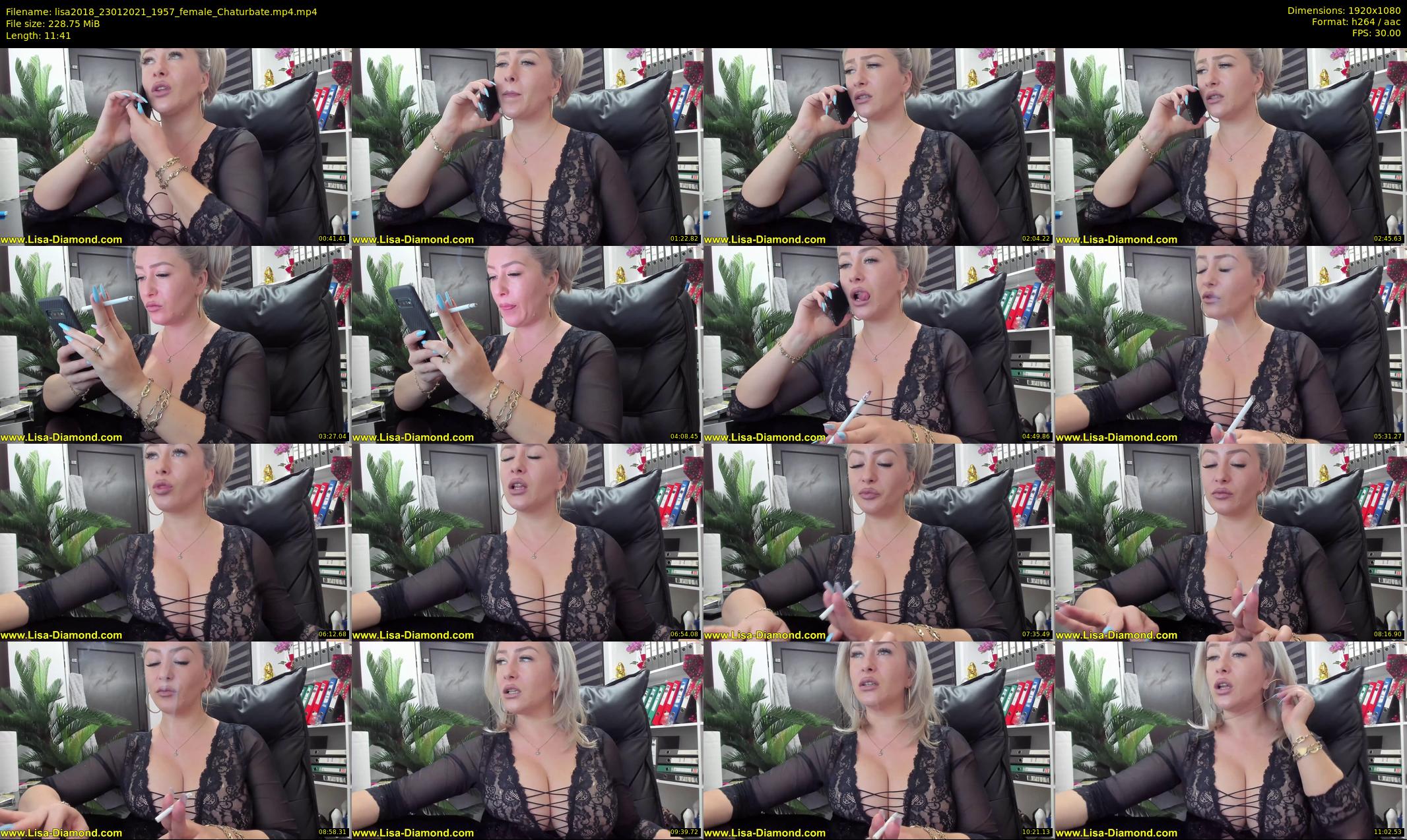 lisa2018 — 12 minute Chaturbate female cam show recording, 1080p, Jan 23, 2021