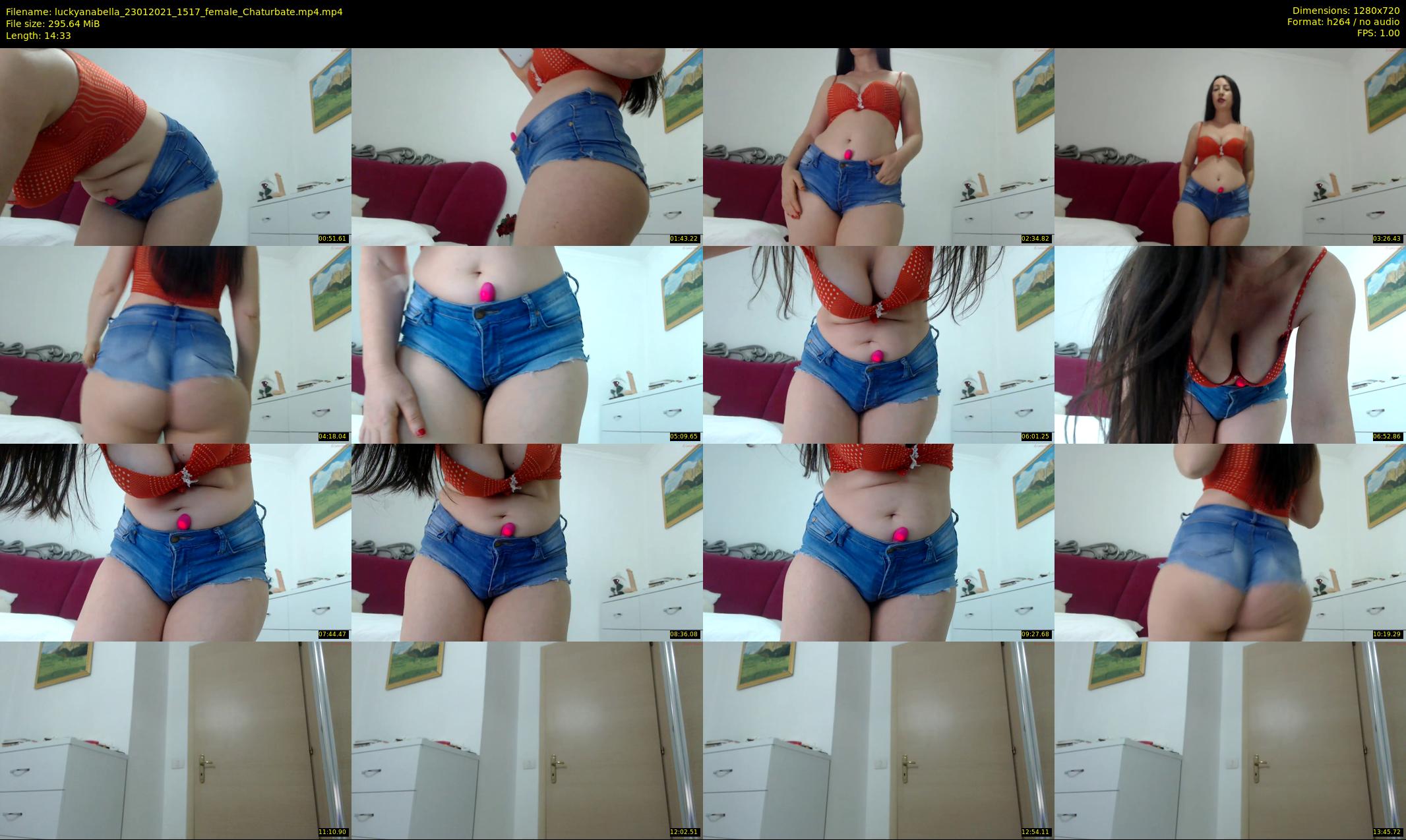 luckyanabella — 15 minute Chaturbate female cam show recording, 720p, Jan 23, 2021