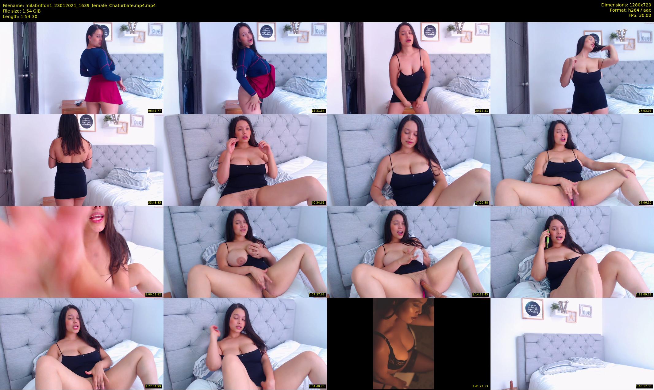 milabritton1 — 115 minute Chaturbate female cam show recording, 720p, Jan 23, 2021