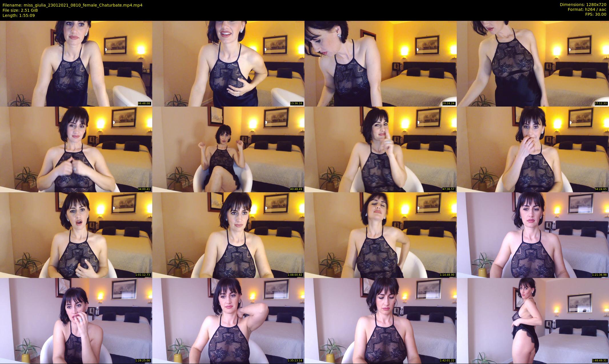 miss_giulia — 116 minute Chaturbate female cam show recording, 720p, Jan 23, 2021